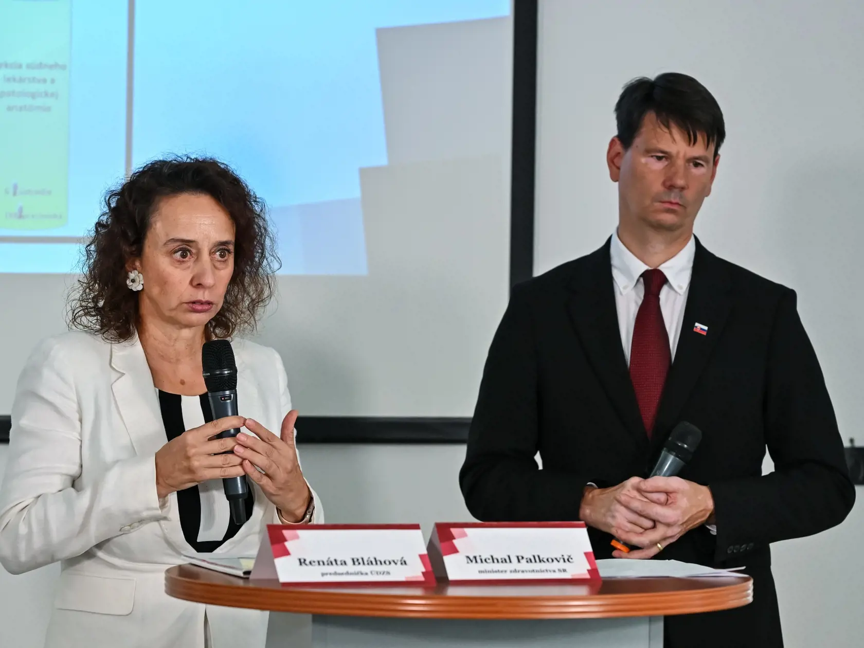 Na poste Bláhovú vystriedal bývalý minister zdravotníctva a jej zástupca Michal Palkovič. FOTO TASR - Pavol Zachar