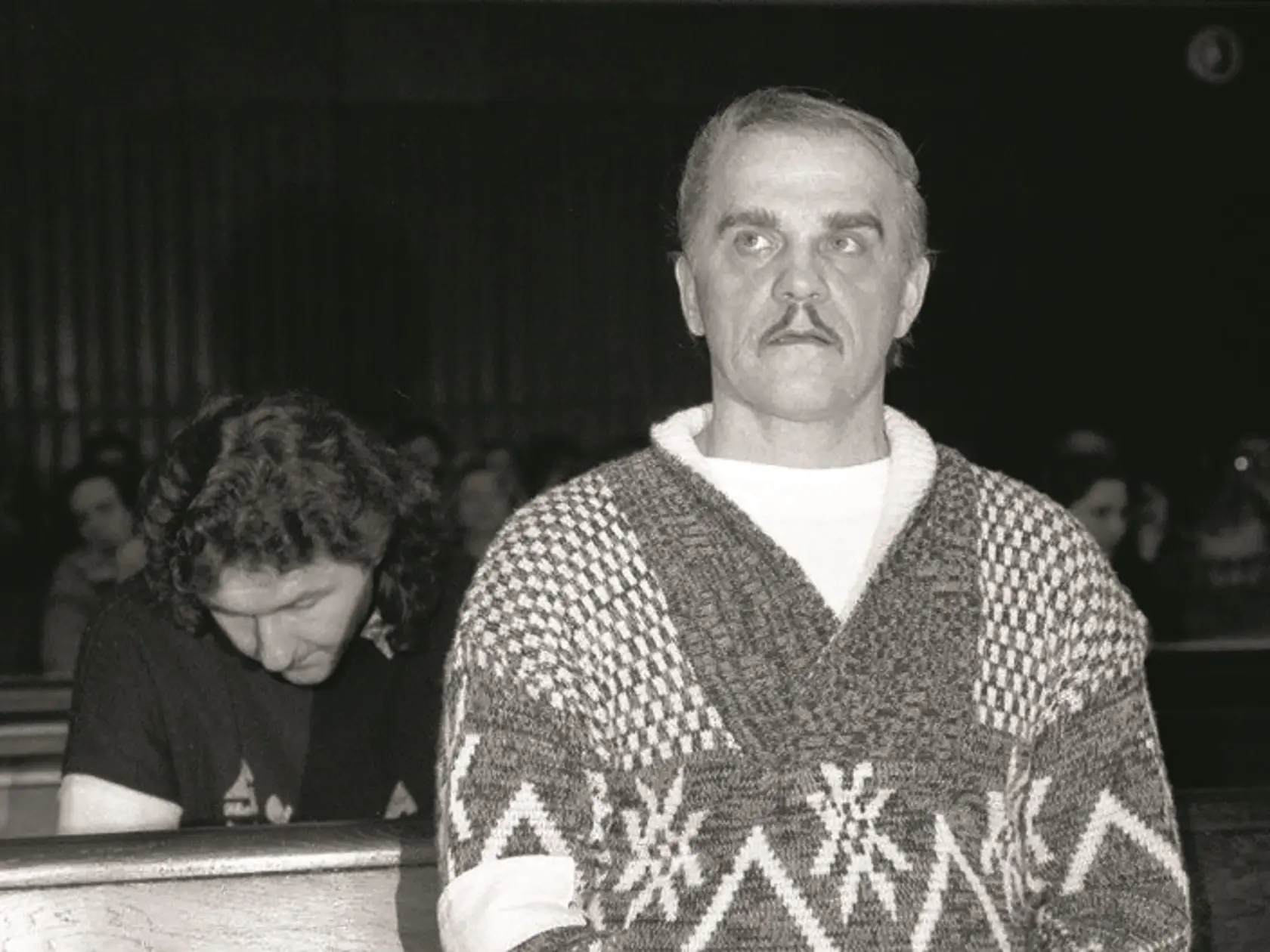Na súde v roku 1991: Ján Molnár a Ľubomír Masár.