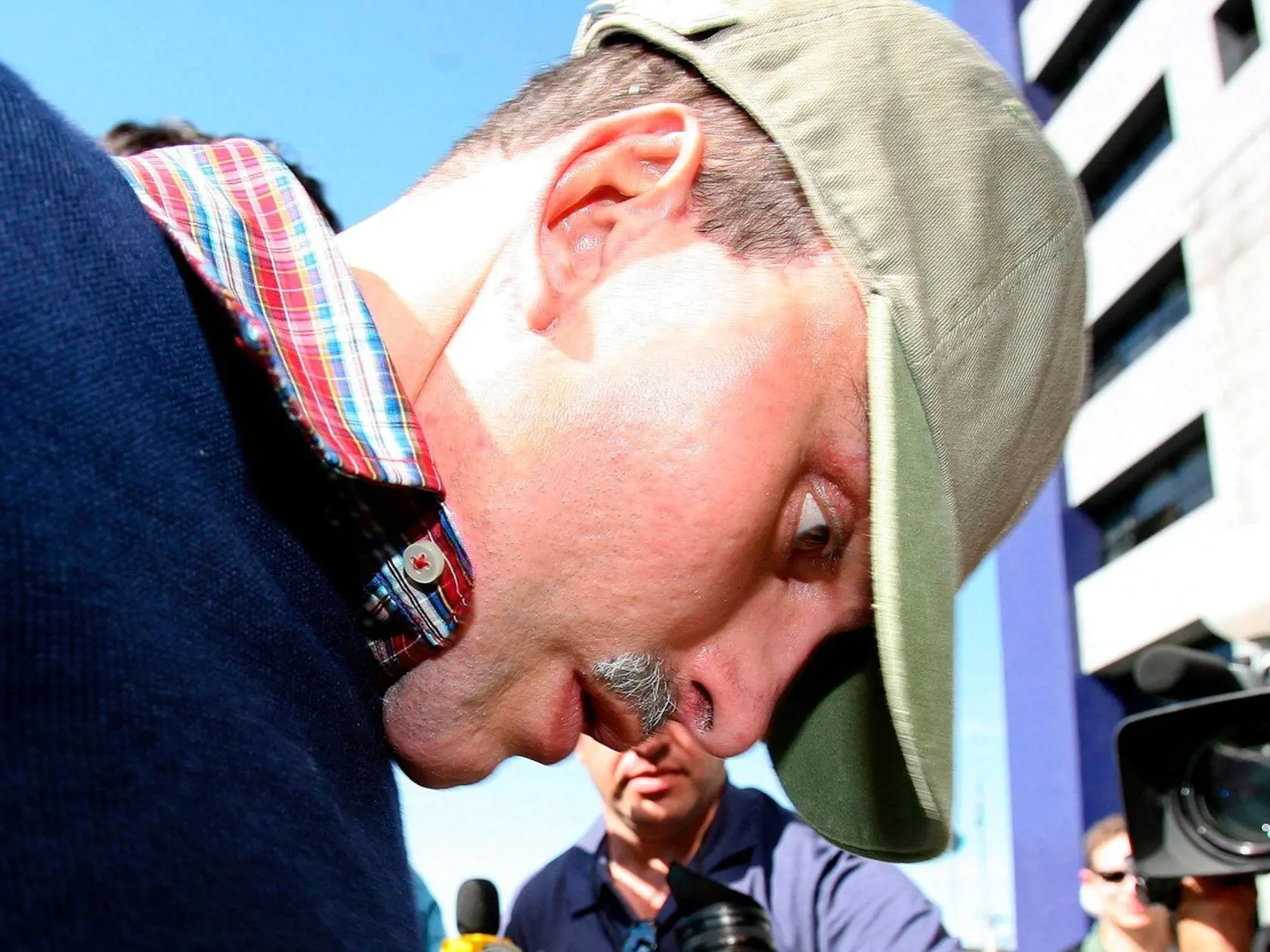 Juan Carlos Ramirez Abadia po plastickej operácii. 