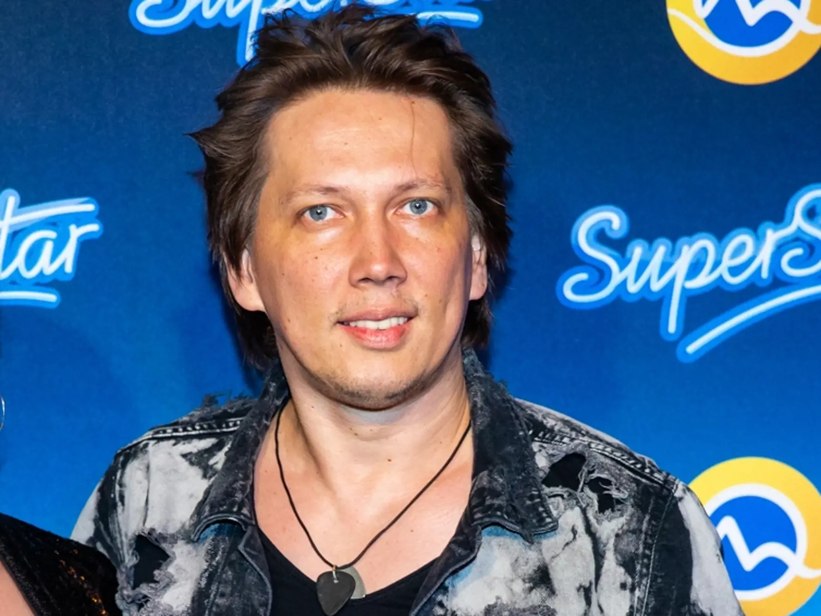 SuperStar párty v jednom z bratislavských podnikov. Na snímke Peter Cmorík s manželkou Danielou Lovlin.