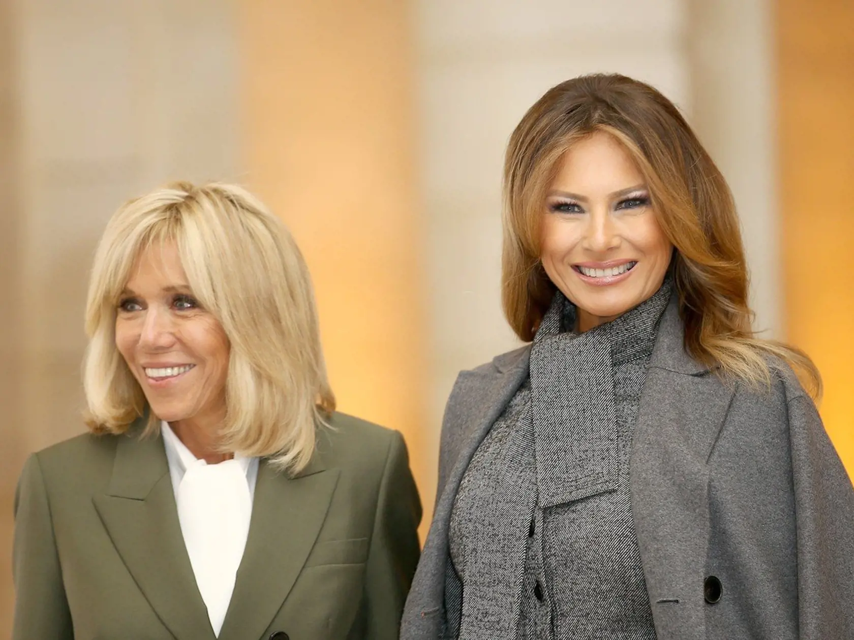 Brigitte Macron_Melania Trump