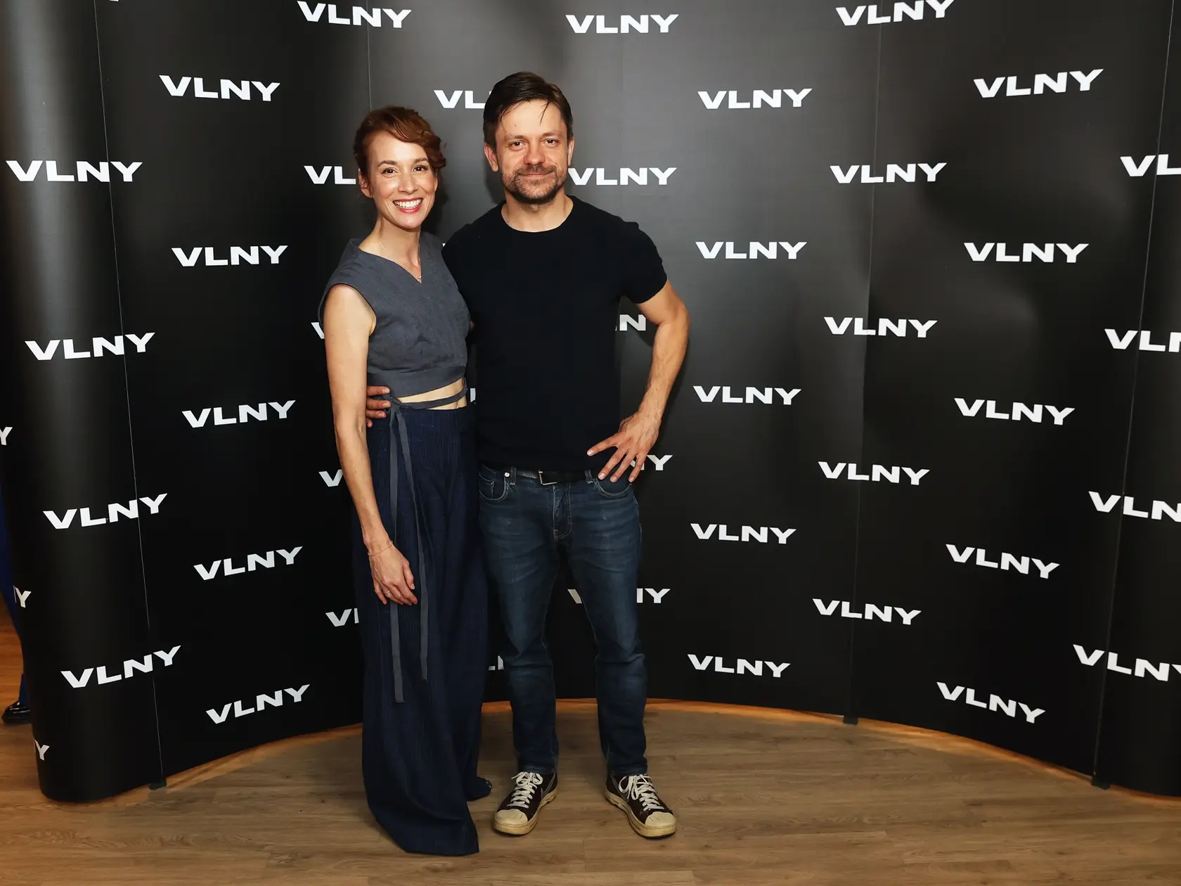 Na snímke je Táňa Pauhofová a Jiří Mádl na premiéra filmu Vlny.