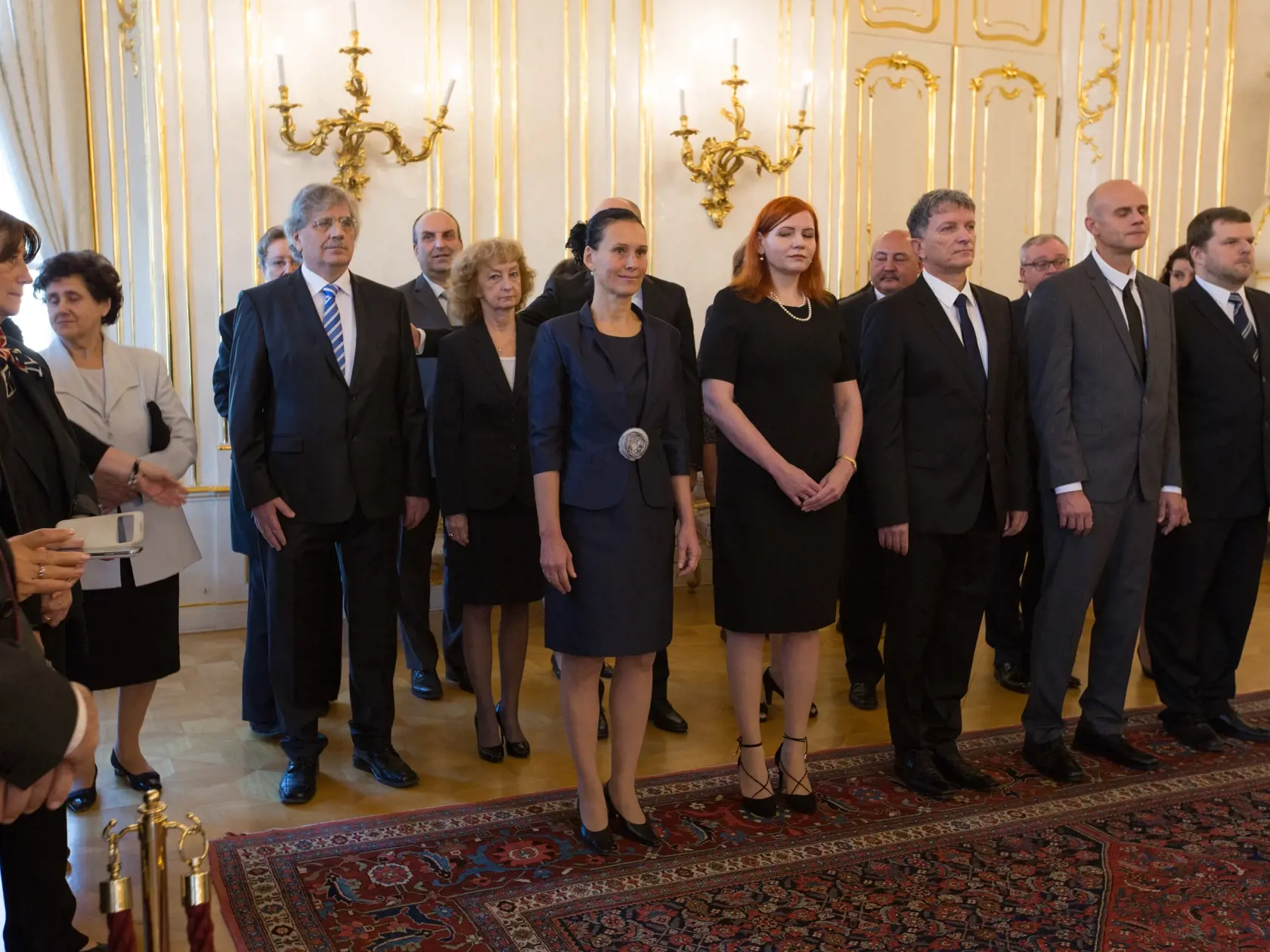Svetlana Ficová bola menovaná za Profesora u Andrea Kisku v Prezidentskom Paláci.