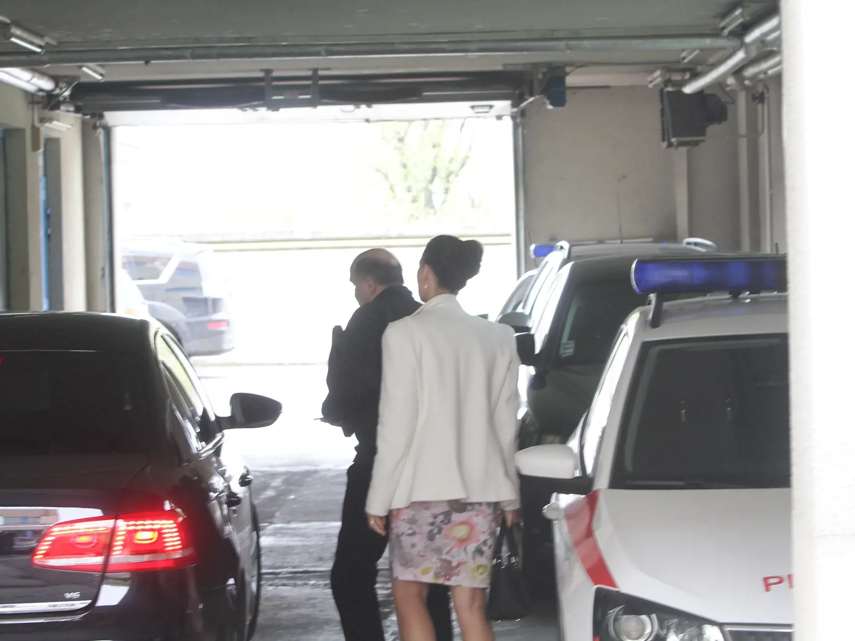 Svetlana Ficová na bratislavských kramároch.