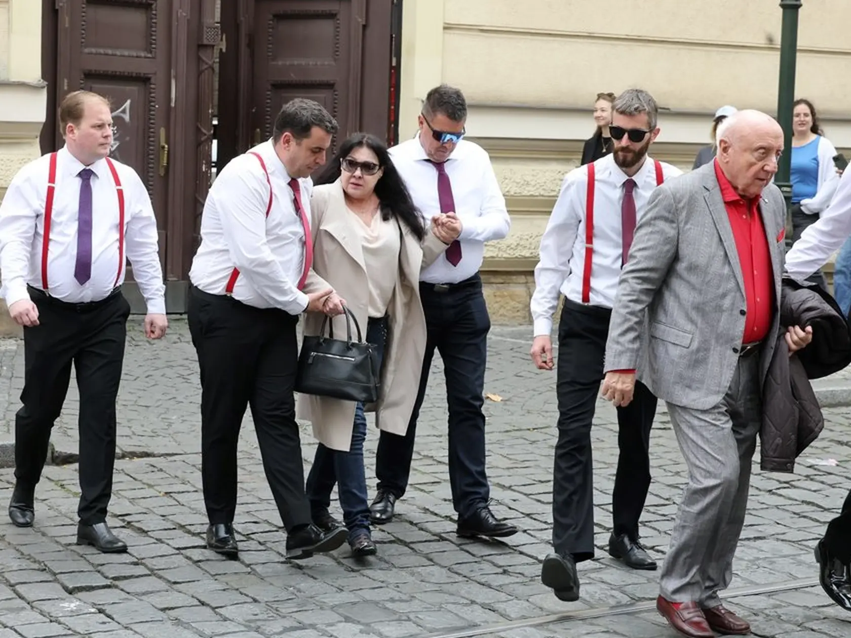 Na snímke Dáda Patrasová a Felix Slováček.