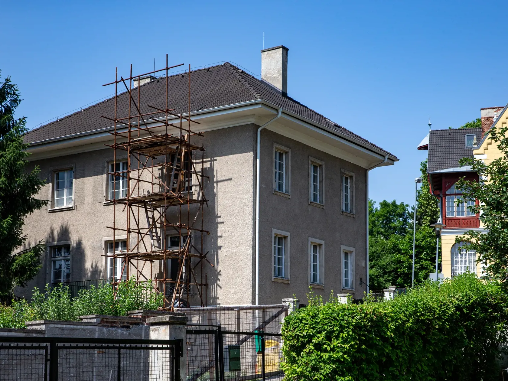 Na snímke je nehnuteľnosť ktorú vlastnila zosnulá herečka Eva Krížiková v starom meste Bratislavy. 