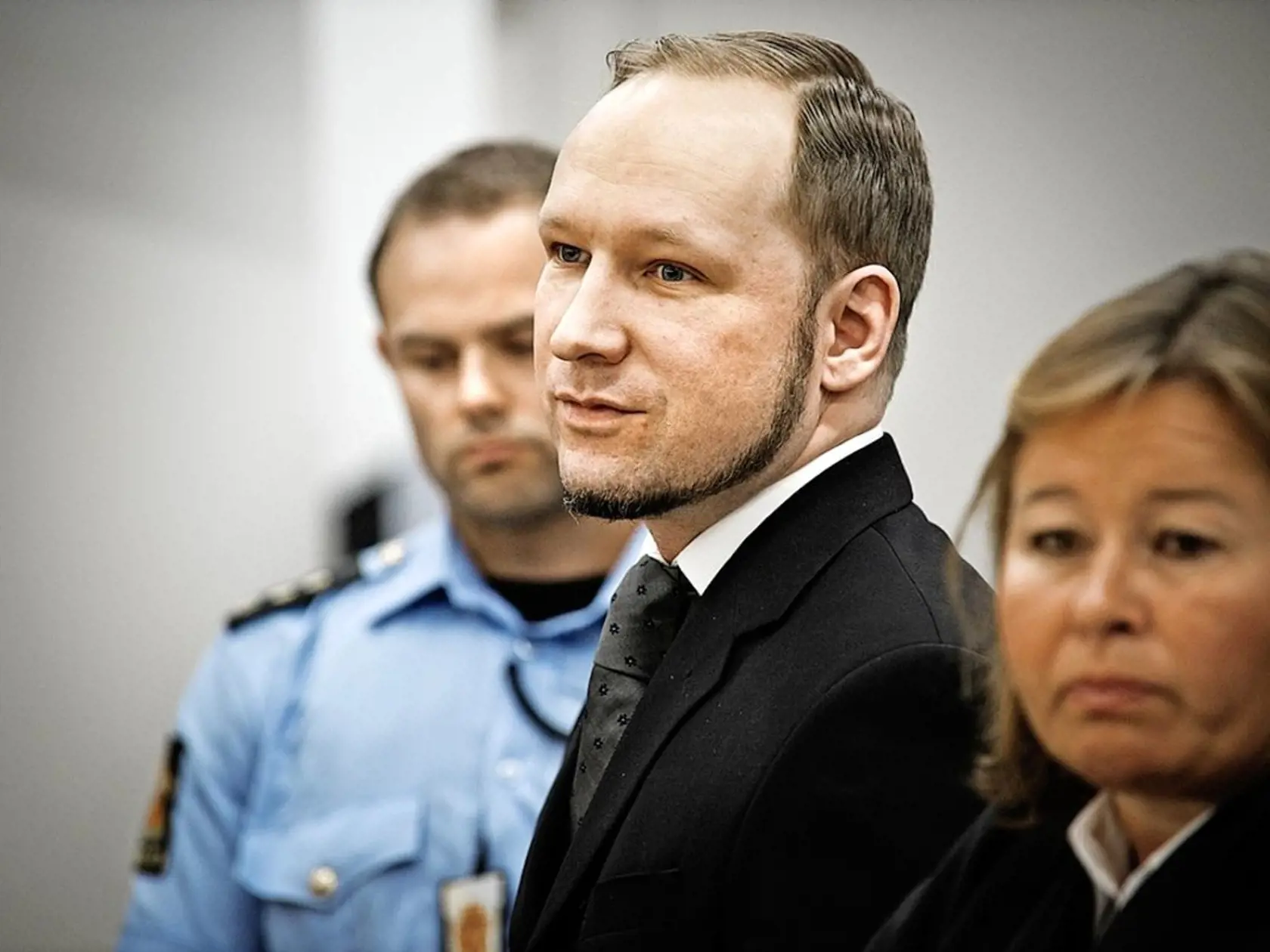 Najznámejší nórsky väzeň - masový vrah Anders Breivik.