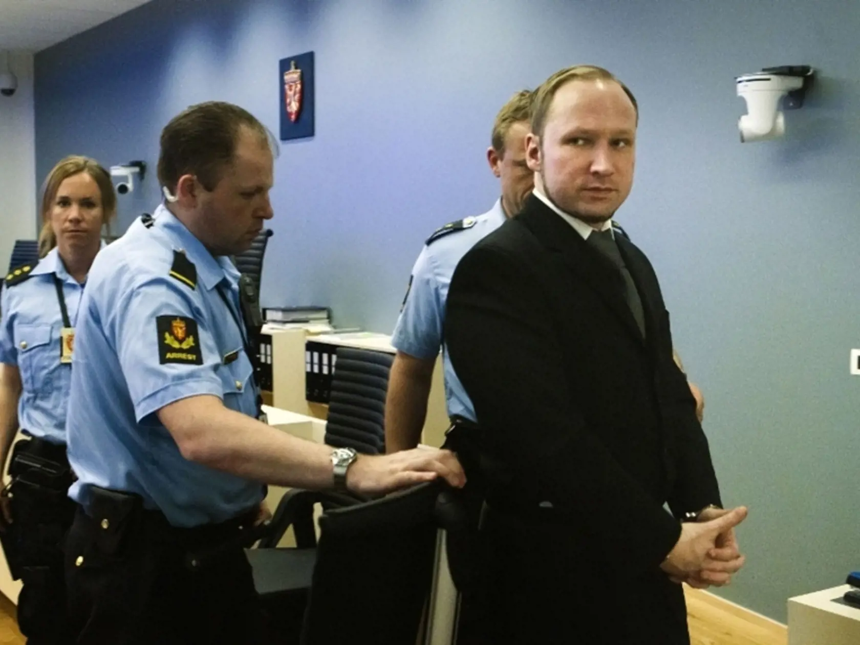 Masový vrah Anders Behring Breivik.