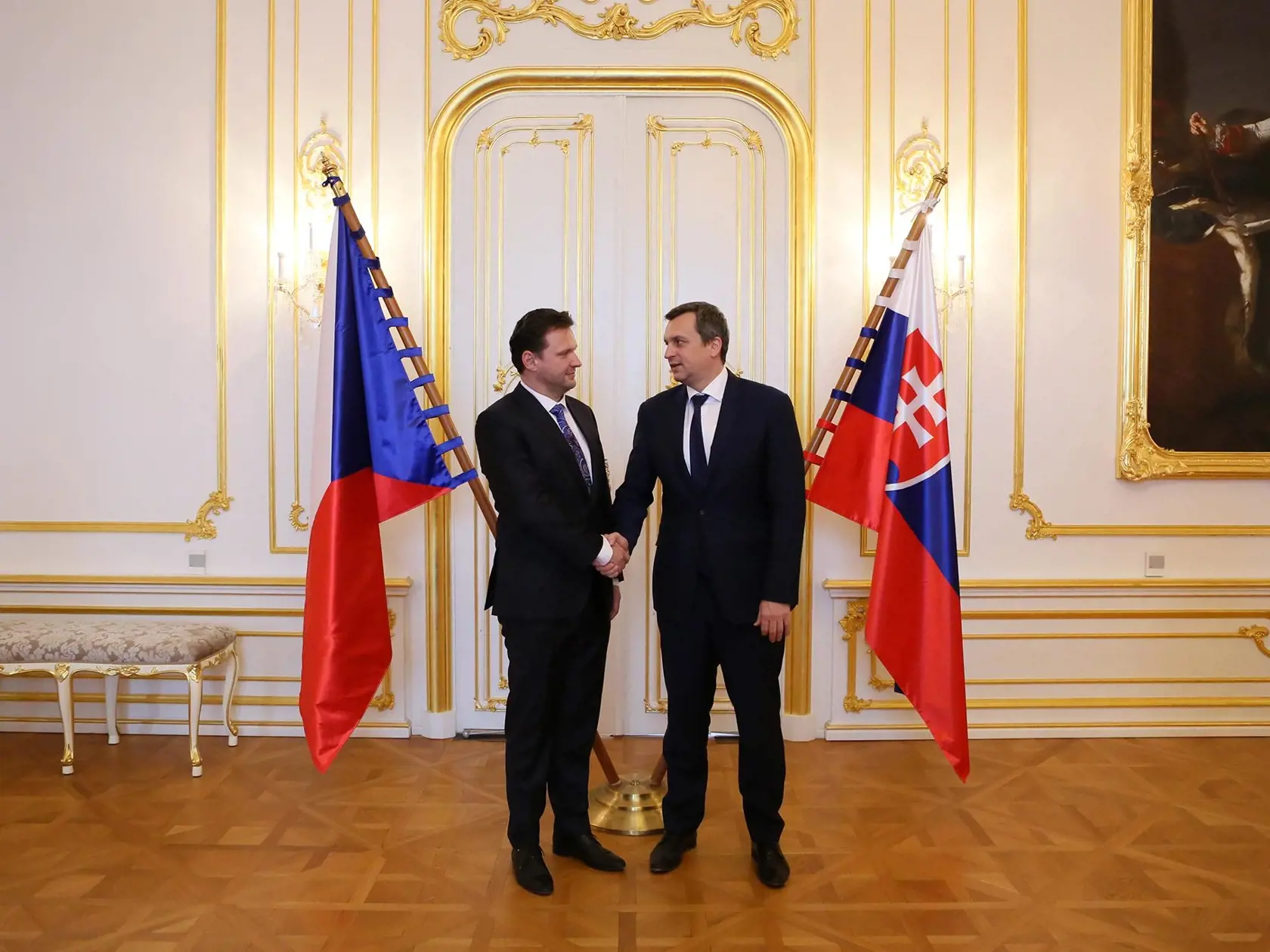 Andrej Danko a Radek Vondráček