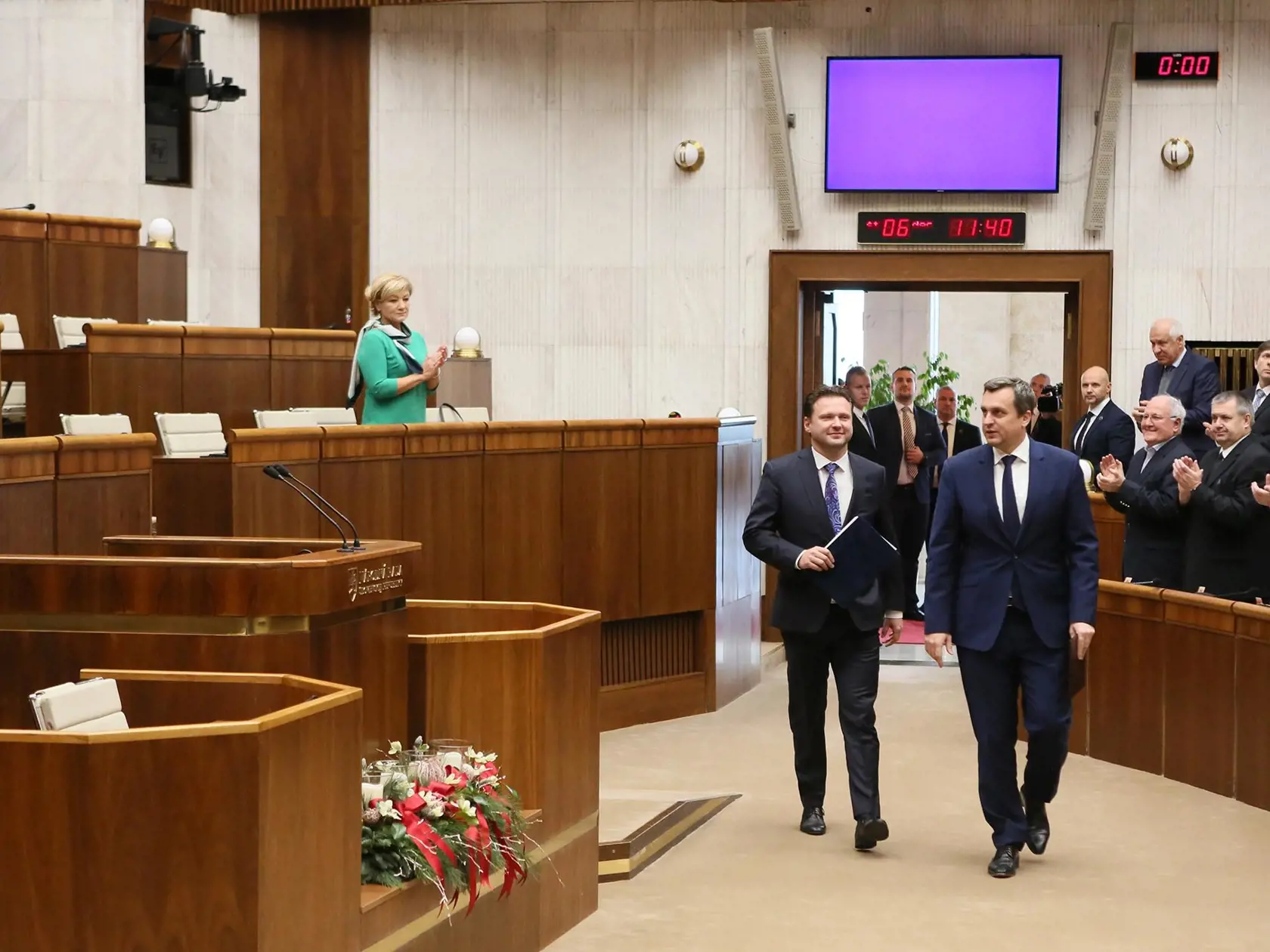 Andrej Danko a Radek Vondráček