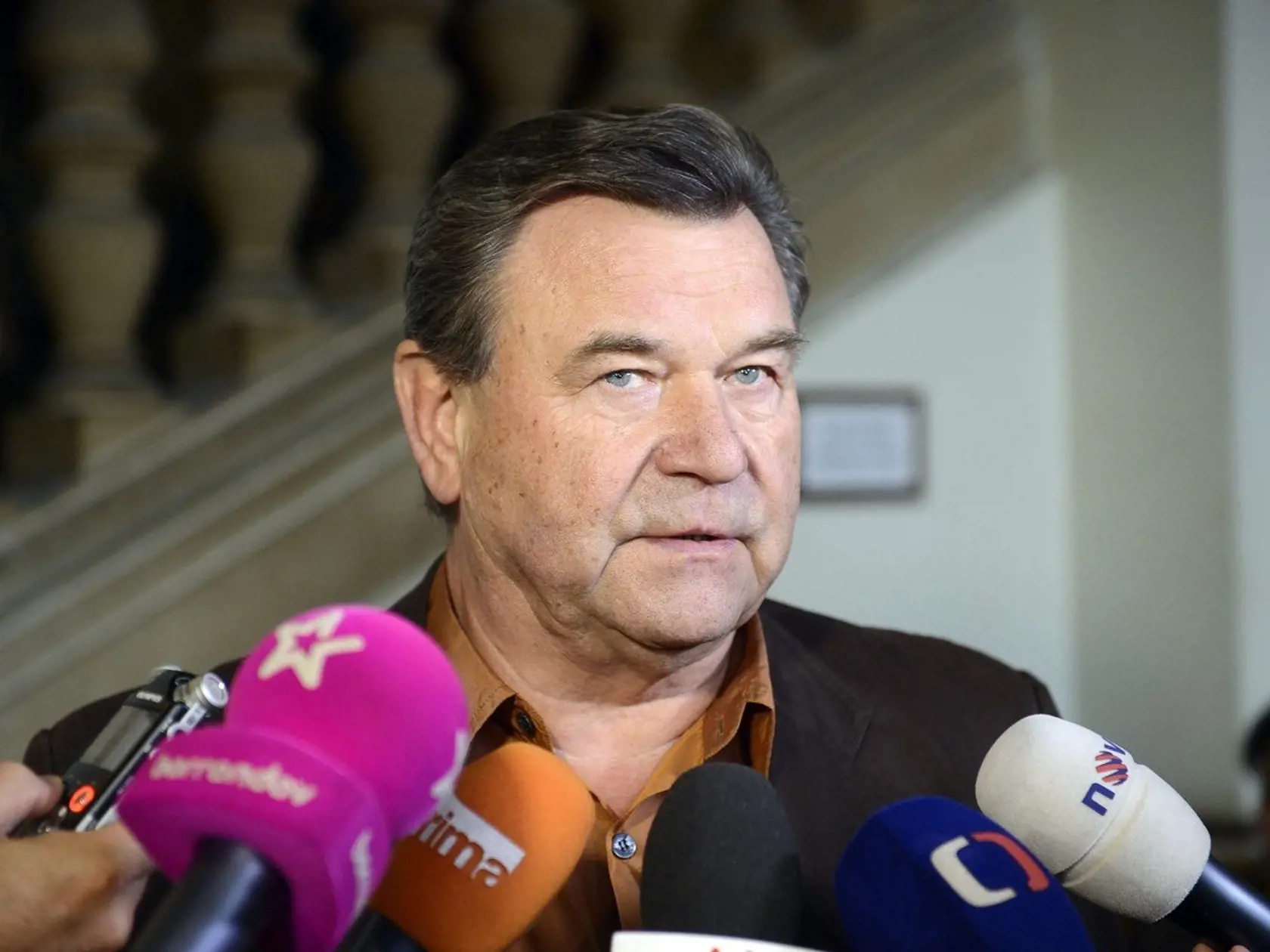Český herec Václav Postránecký (75) 