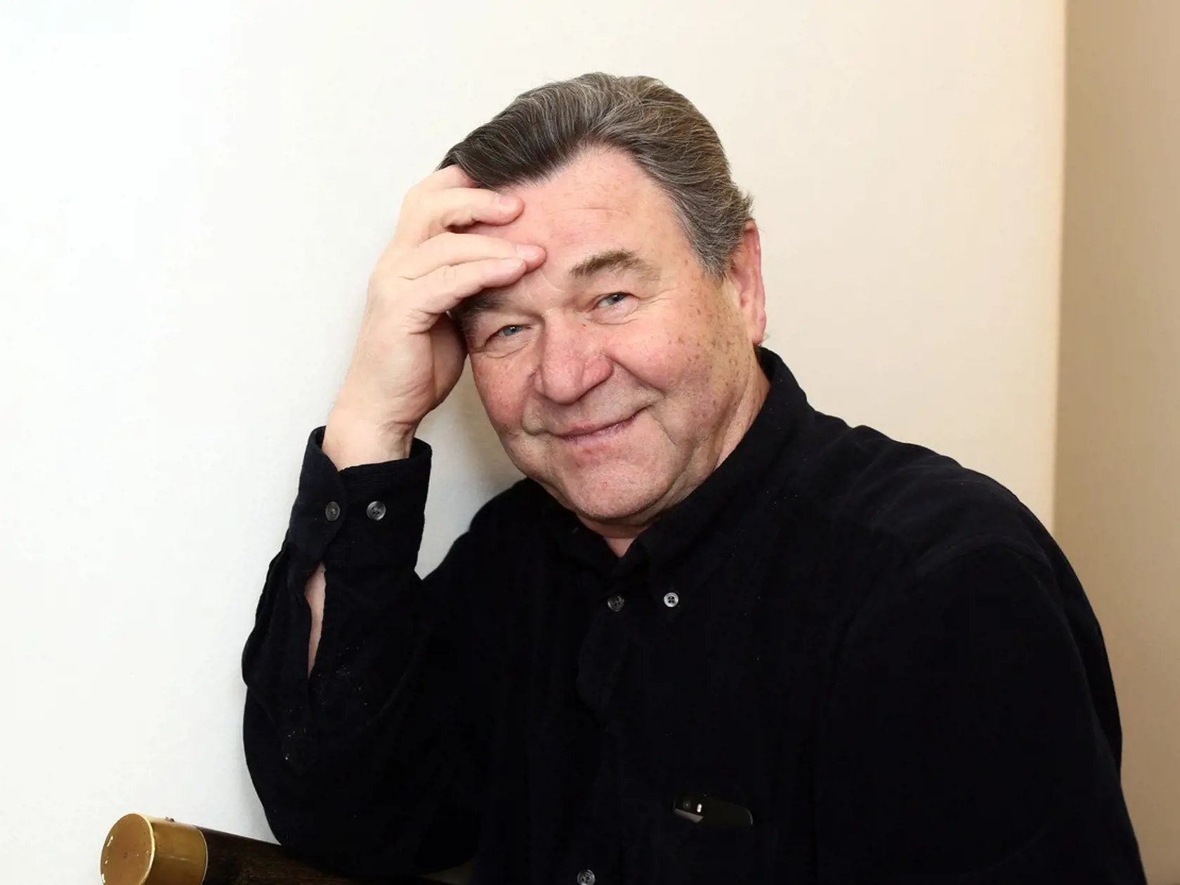 Český herec Václav Postránecký (75) 