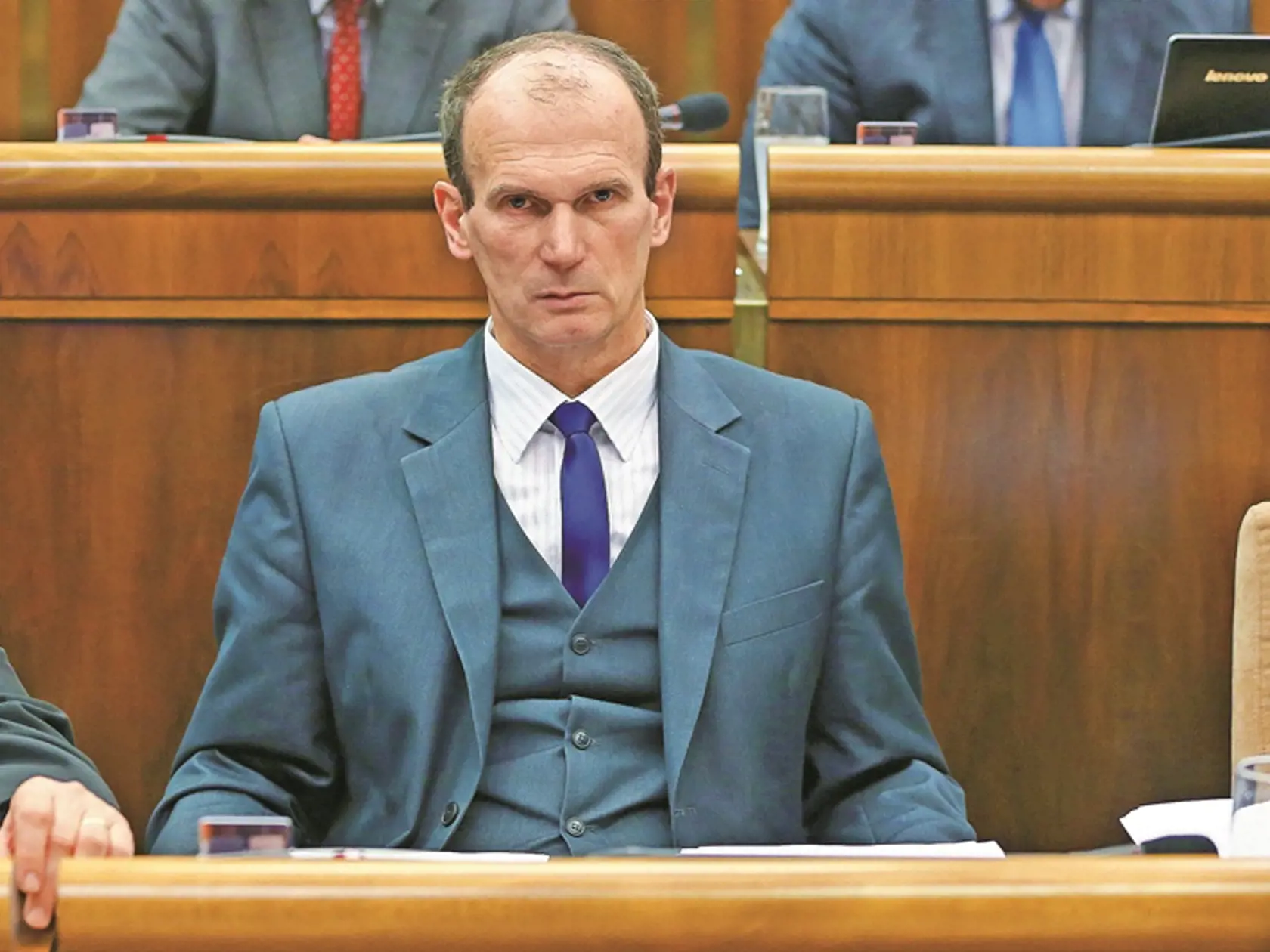 Štefan Kuffa v parlamente