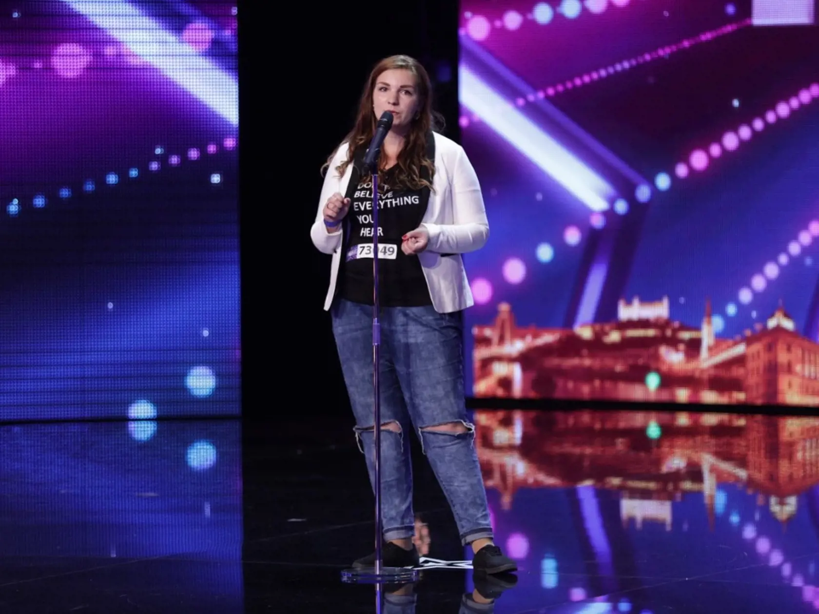 Simona Salátová v talentovej šou