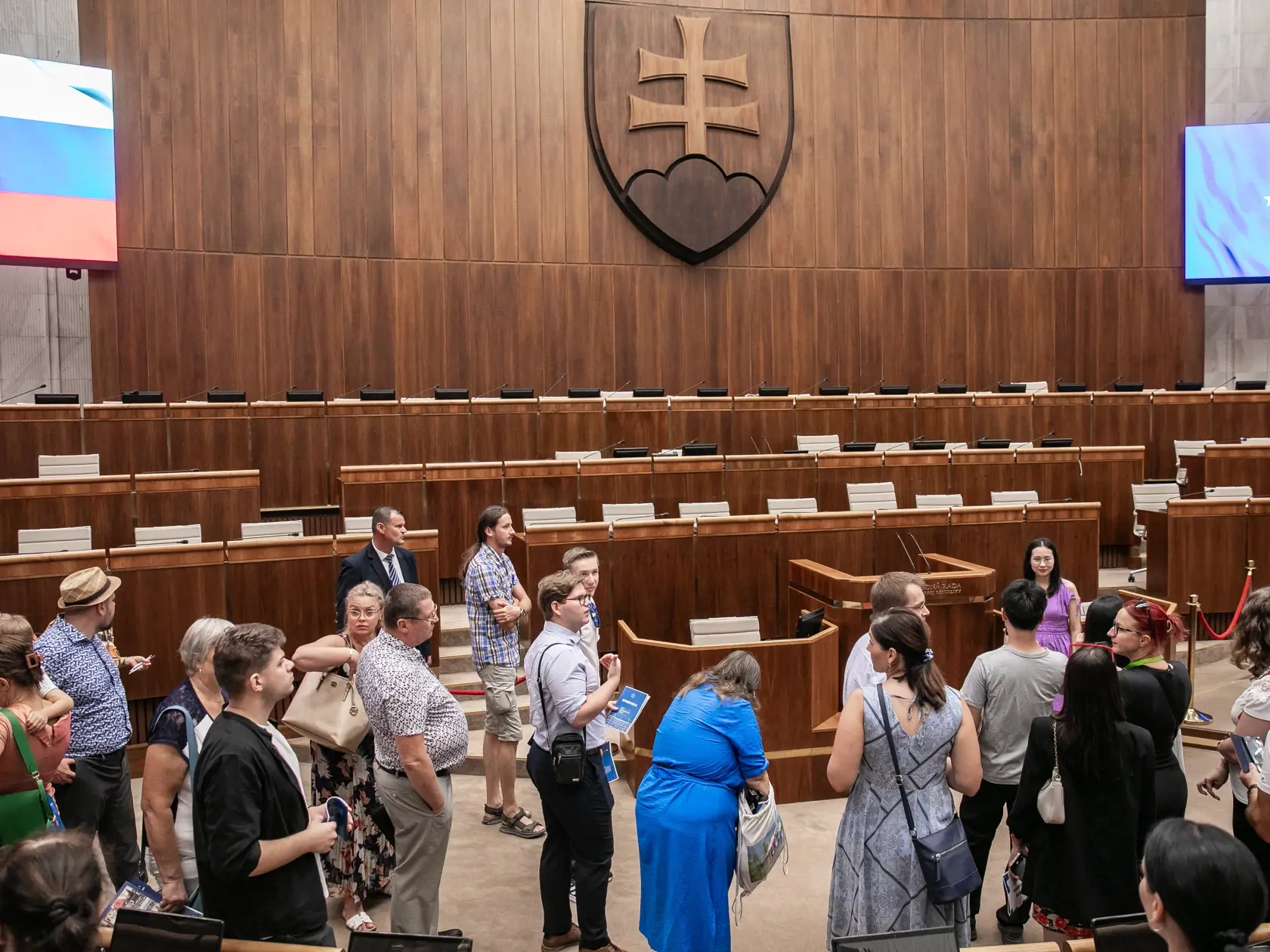 Deň otvorených dverí Národnej rady Slovenskej republiky pri príležitosti 30. plenárneho zhromaždenia.
