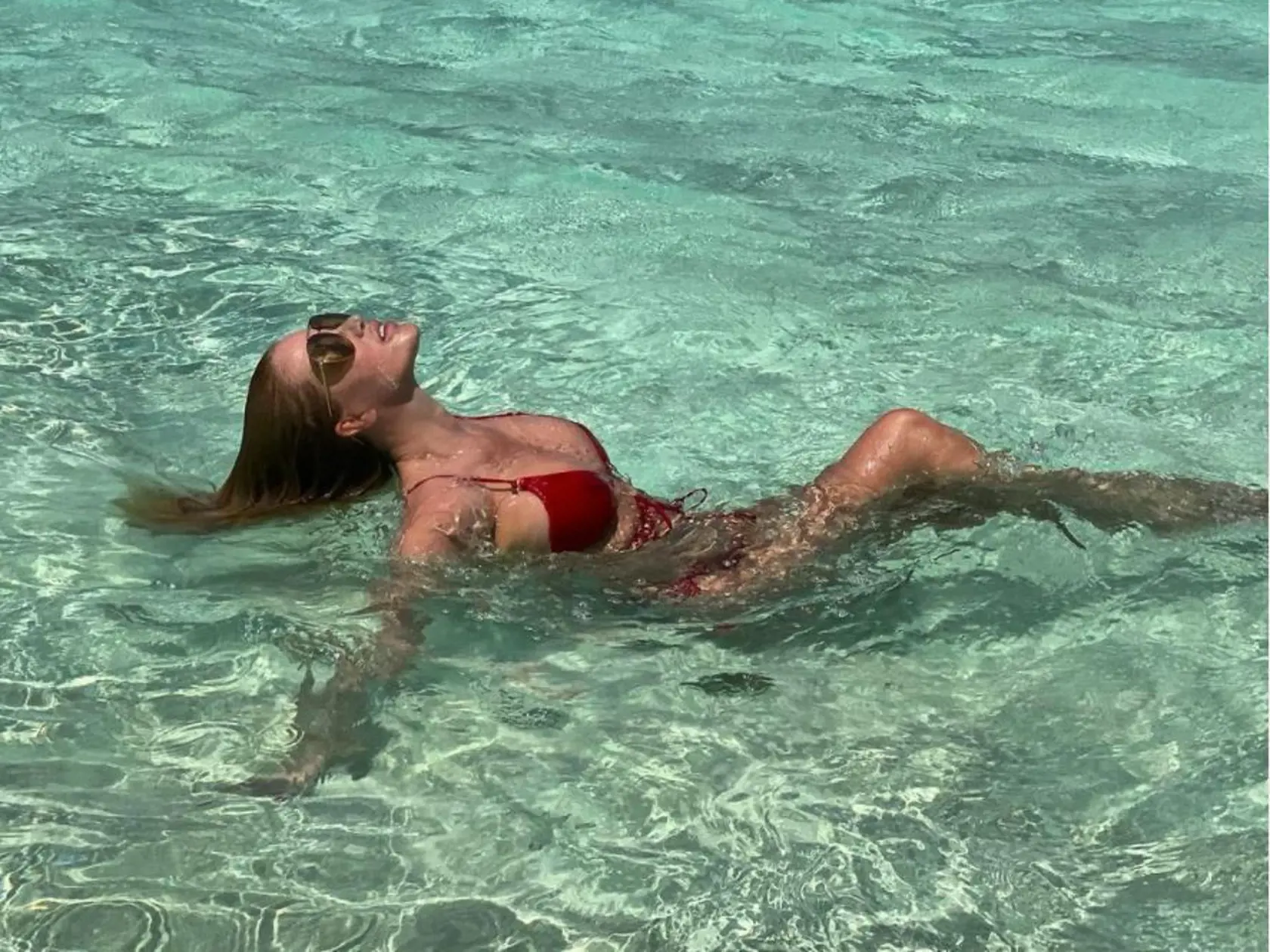 Alena Pallová si užíva exotickú dovolenku.