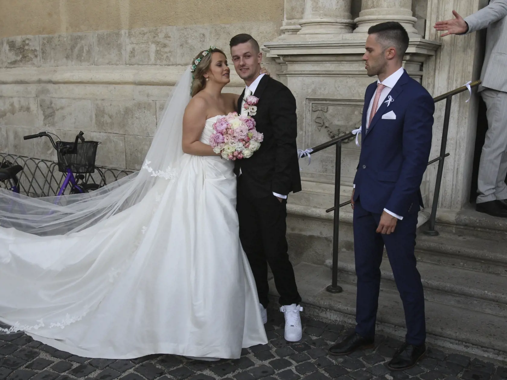 Svadba Dominiky Mirgovej a Petra Zvolenského v Trnave