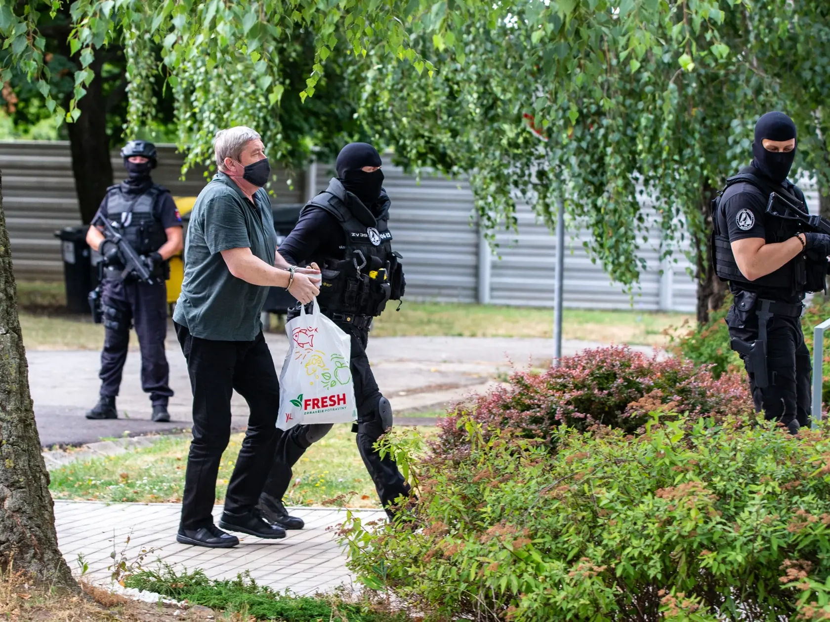 Súdne pojednávanie s bývalým šéfom úradu Špeciálnej prokuratúry Dušanom Kováčikom na Špecializovanom trestnom súde v Pezinku. Na snímke je Dušan Kováčík. 