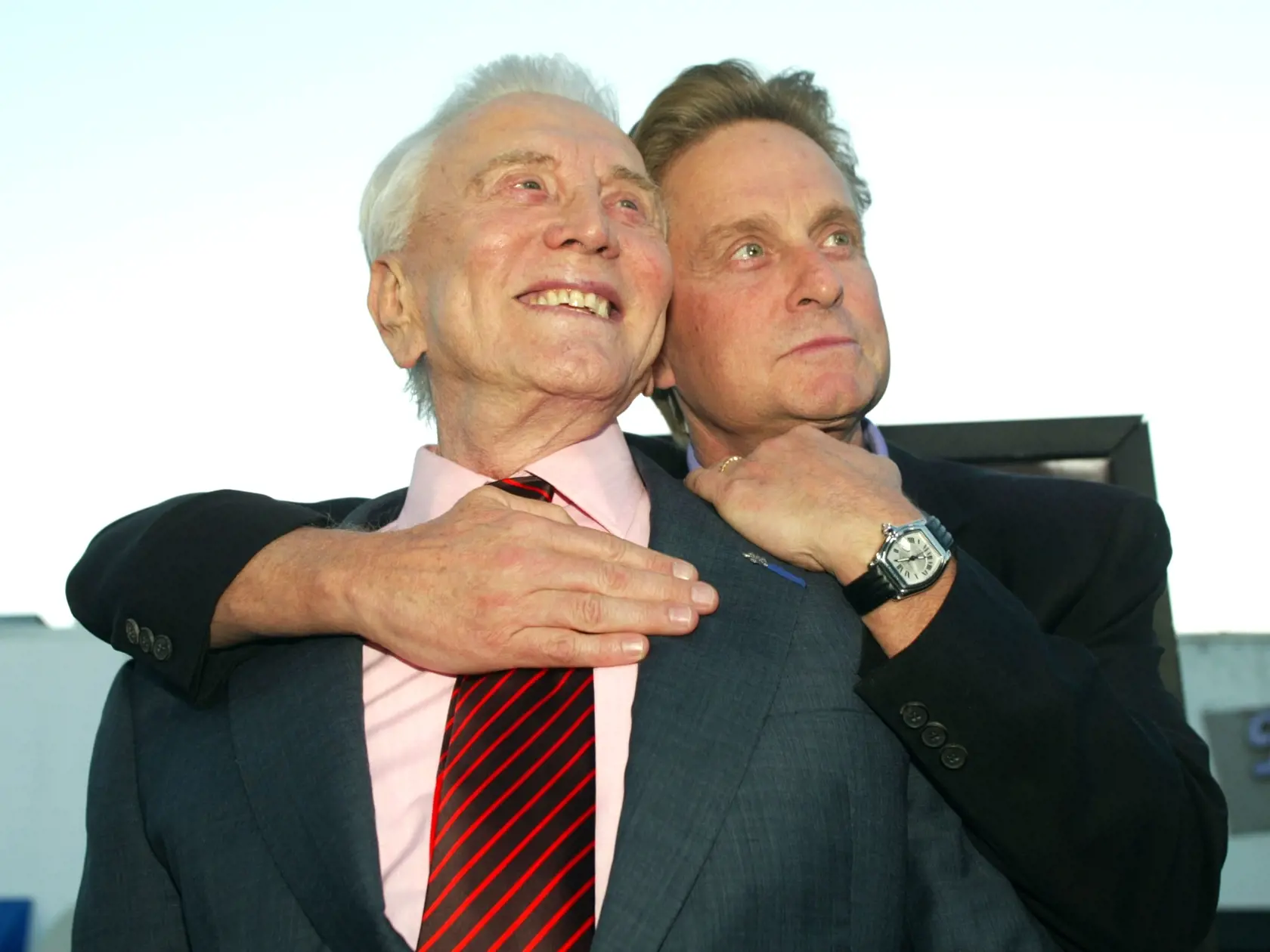 Michael Douglas s otcom Kirkom.