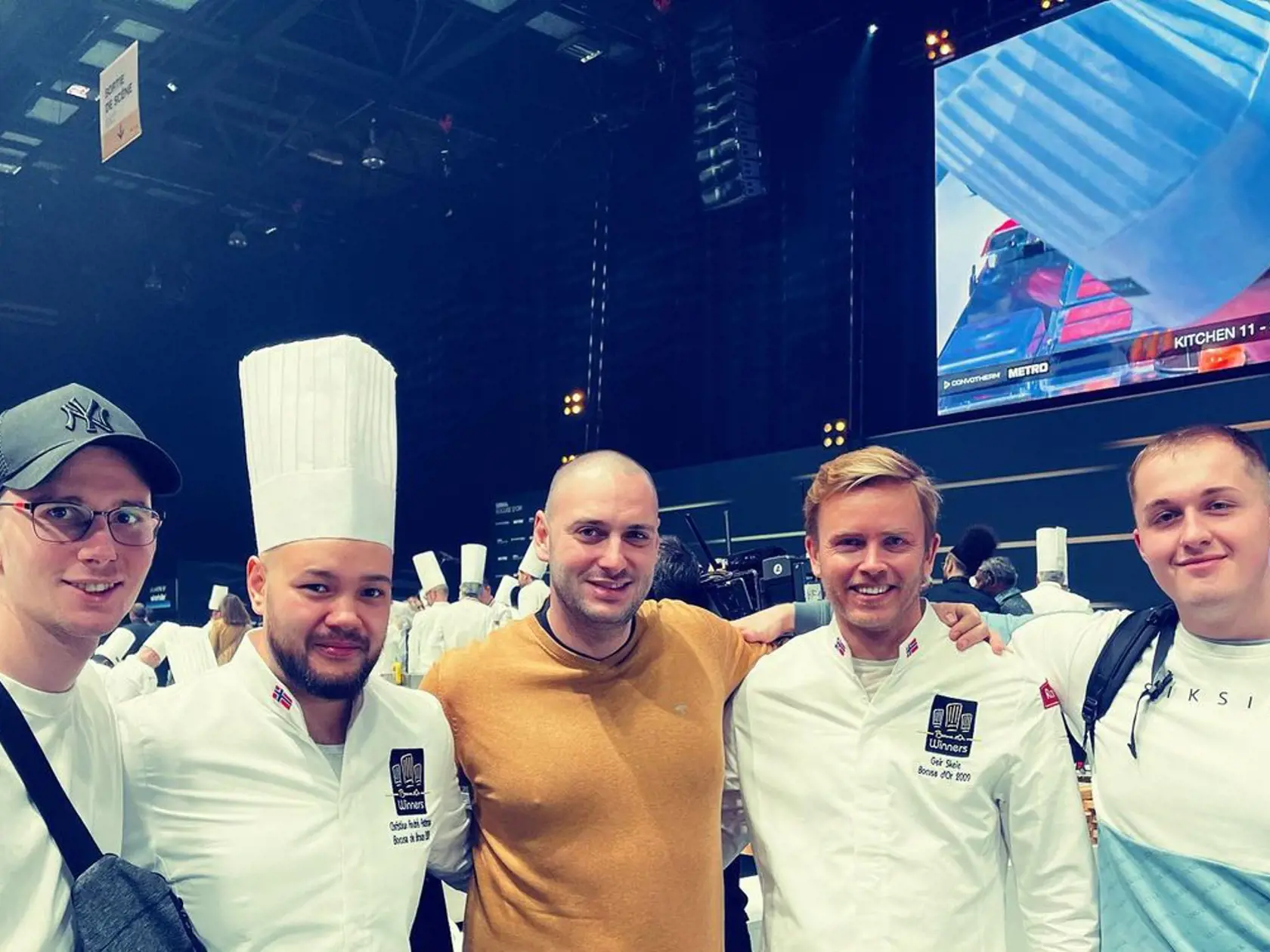 Peter Duranský na súťaži Bocuse d'Or.
