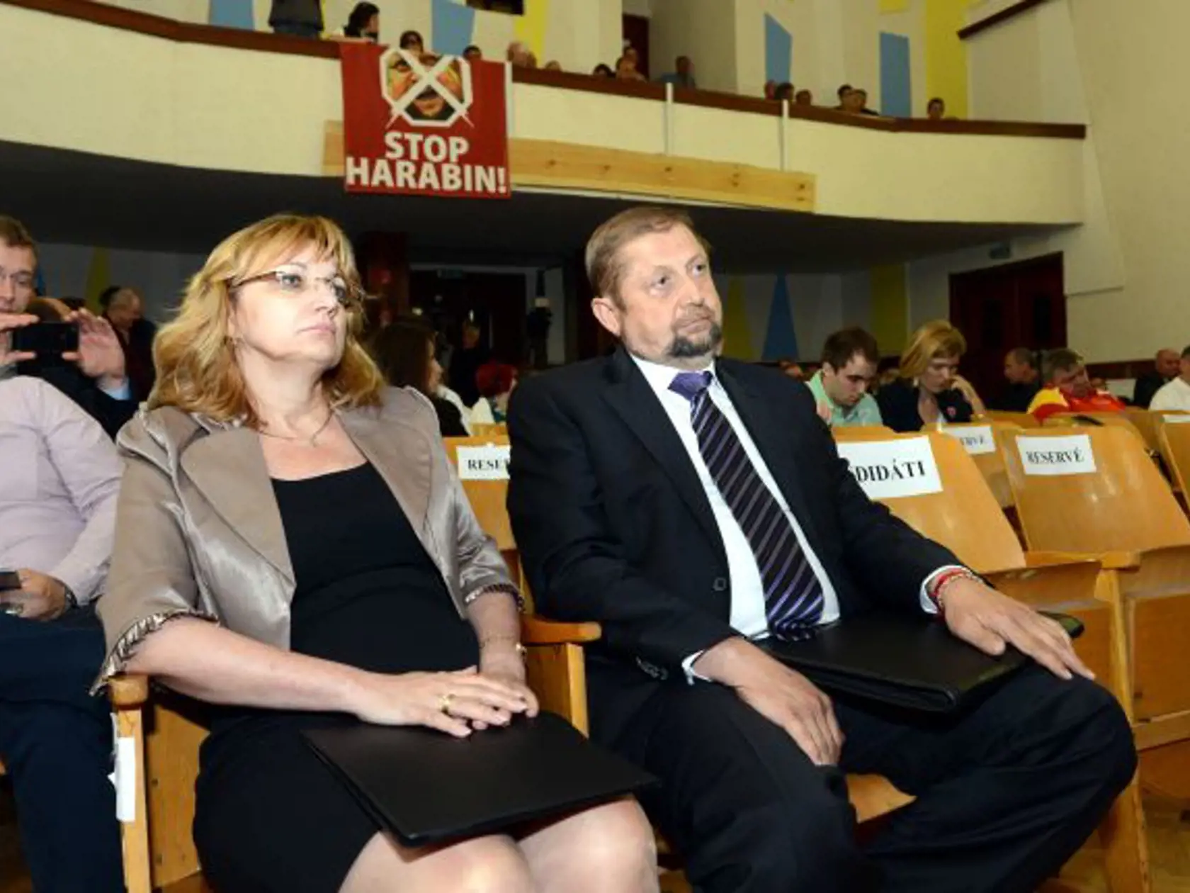 Voľba Predsedu Najvyššieho súdu (NS) SR na ďalšie funkčné obdobie 19. mája 2014 v Dome kultúry v Sobranciach.