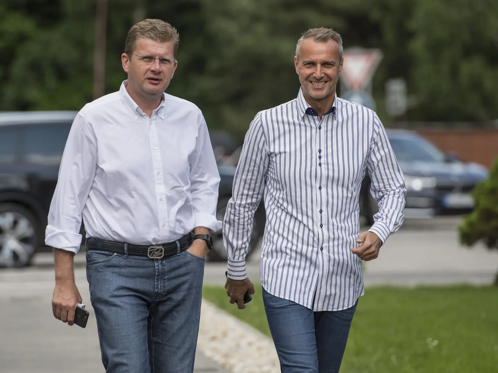 Peter Žiga (vľavo) a Richard Raši