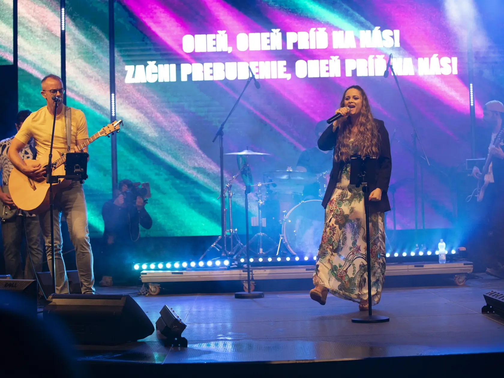 One Way Fest spoločenstva Milosť. Hlavnou hviezdou bol kresťanský koncert Vierky Berkyovej.