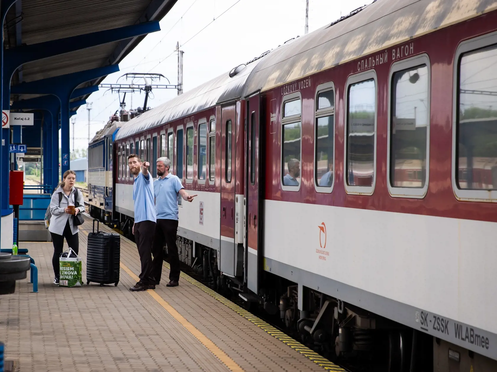Vlak do Chorvátska vypravujú zo stanice Bratislava-Nové Mesto.