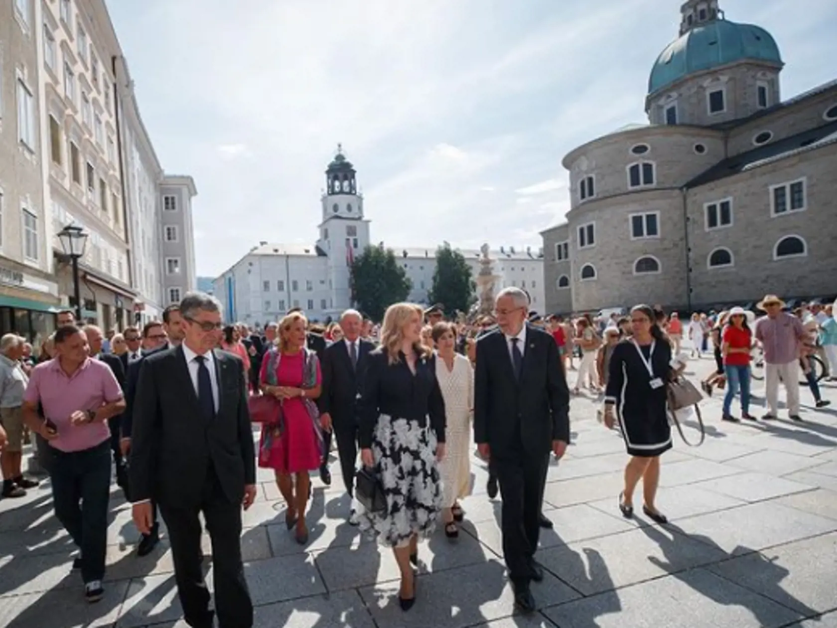 Zuzana Čaputová bola hlavnou hviezdou na Salzburskom festivale.