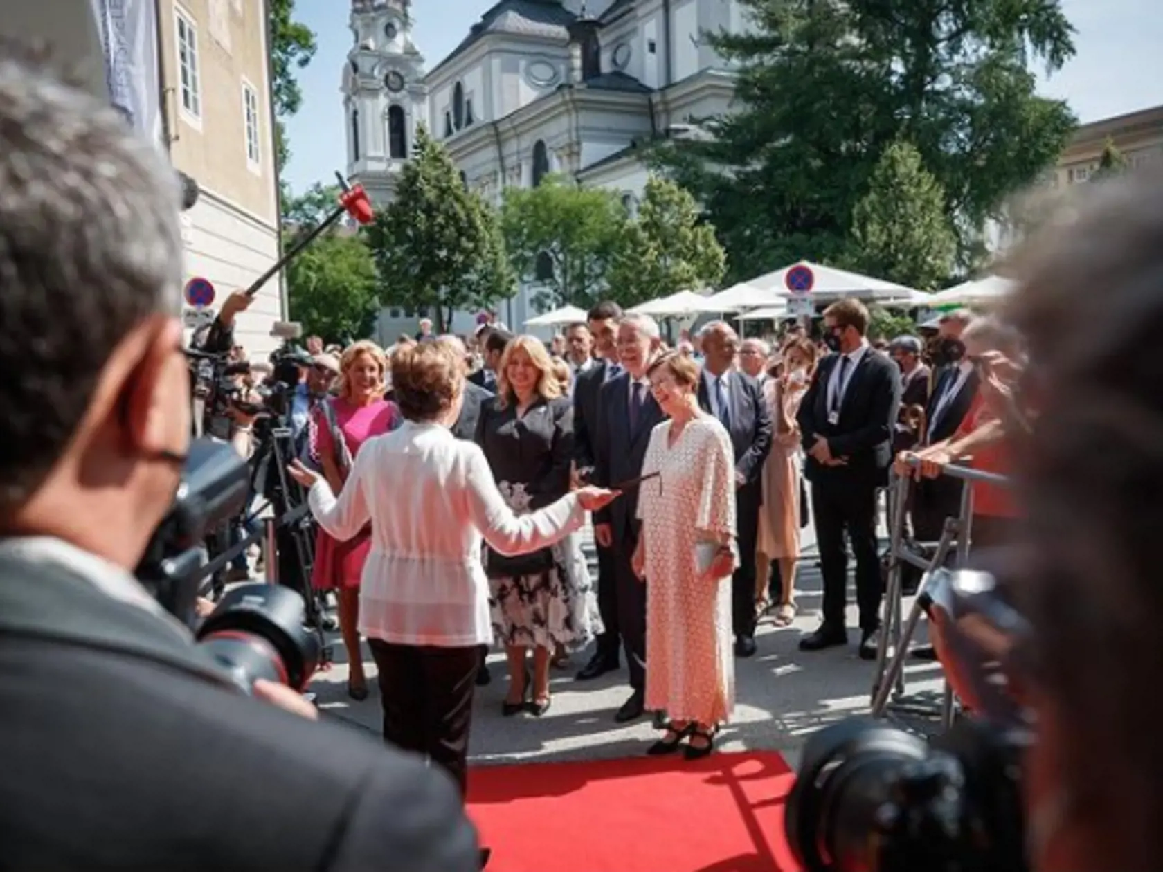 Zuzana Čaputová bola hlavnou hviezdou na Salzburskom festivale.