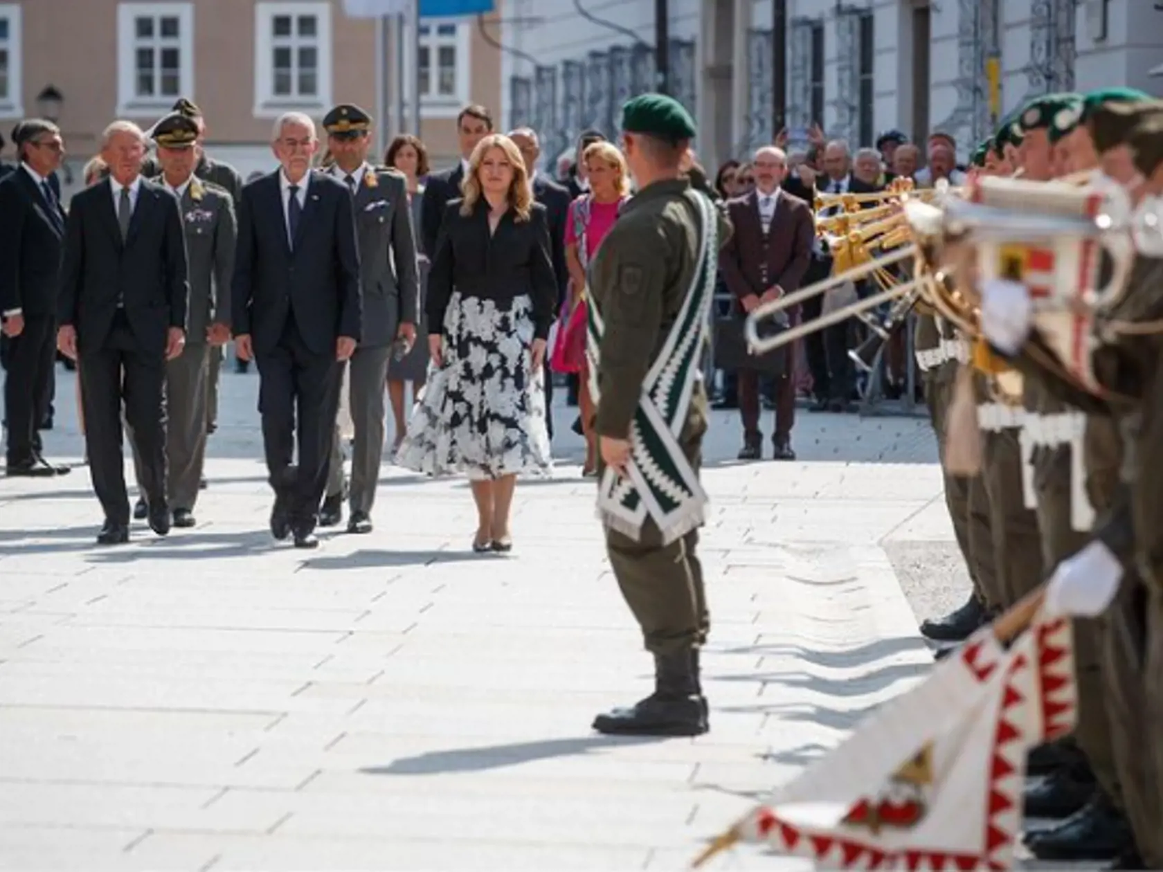 Zuzana Čaputová bola hlavnou hviezdou na Salzburskom festivale.