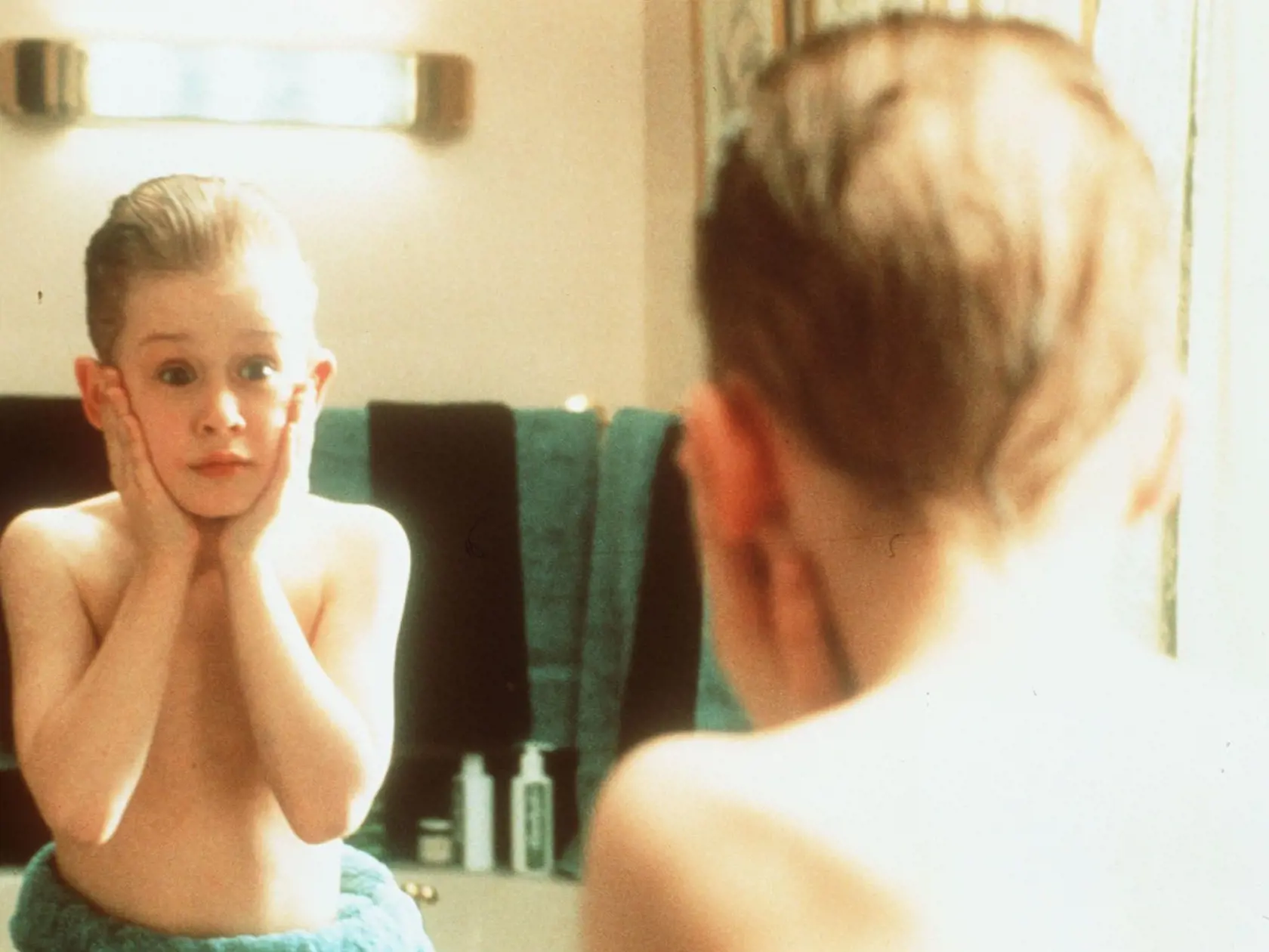 Macaulay Culkin ako Kevin.