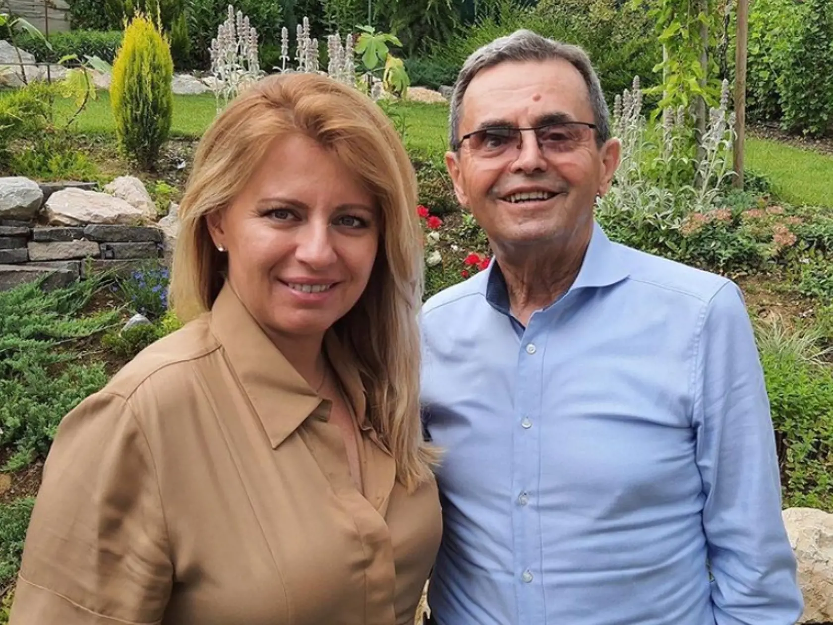 Zuzana Čaputová s otcom