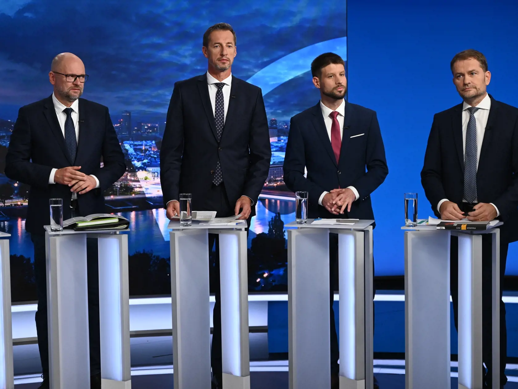 Markíza v pondelok odvysielala predvolebnú debatu, na ktorej sa zúčastnili lídri strán s preferenciami nad 5 percent.