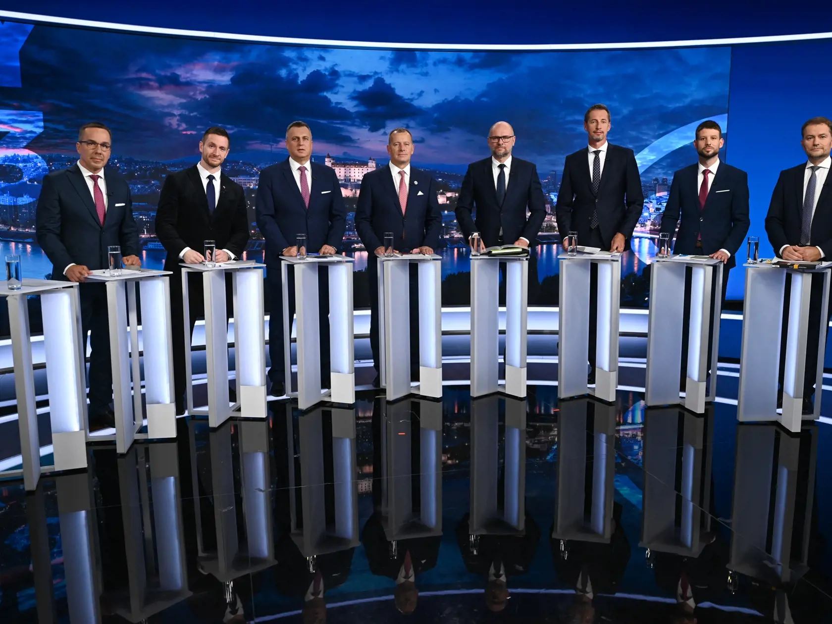 Markíza v pondelok odvysielala predvolebnú debatu, na ktorej sa zúčastnili lídri strán s preferenciami nad 5 percent.