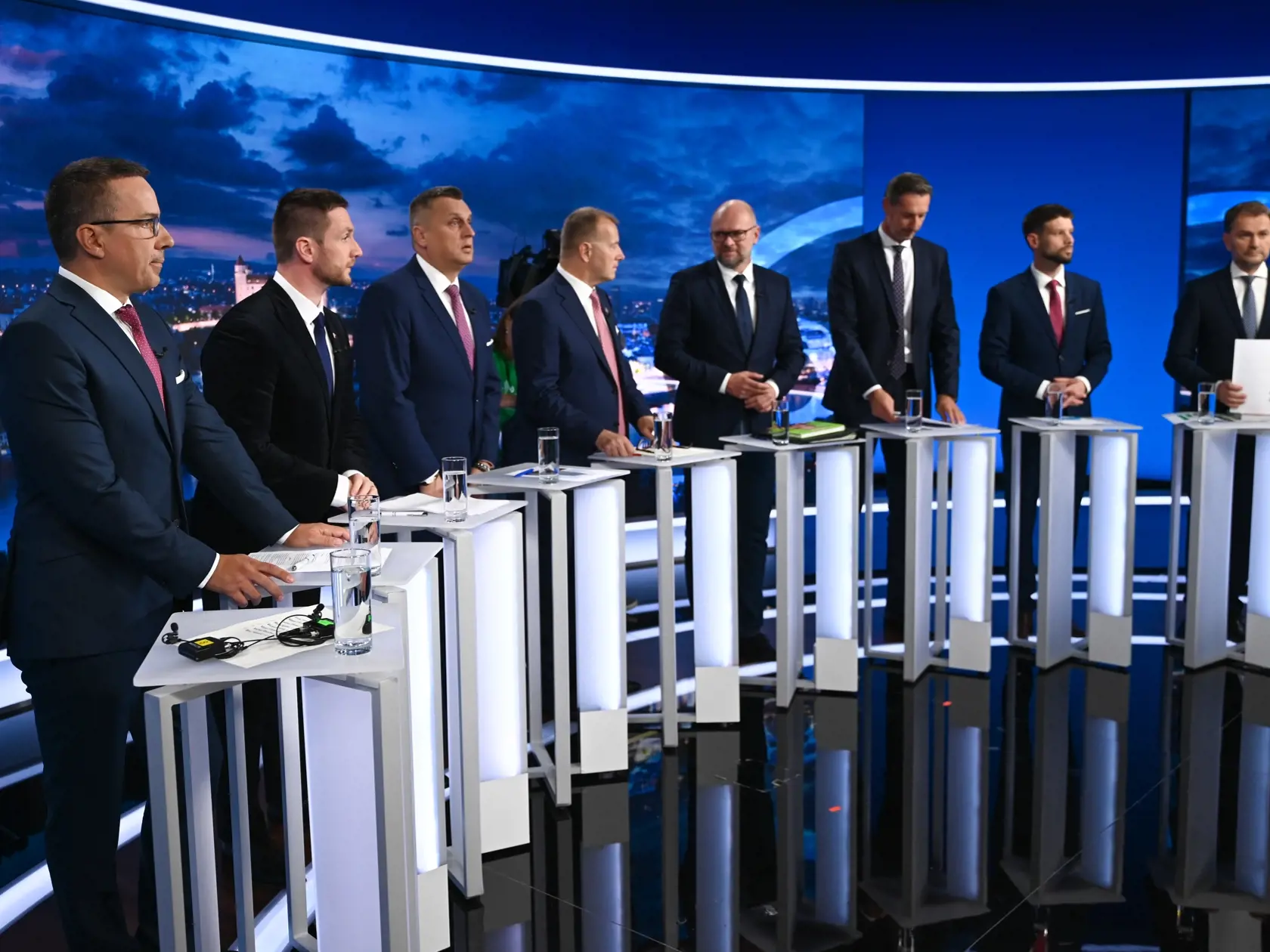 Markíza v pondelok odvysielala predvolebnú debatu, na ktorej sa zúčastnili lídri strán s preferenciami nad 5 percent.