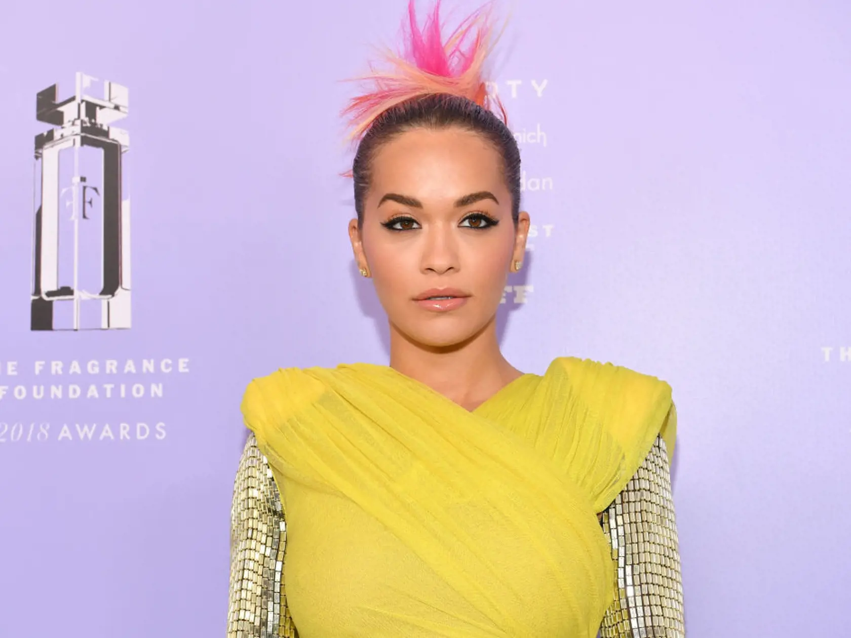 NEW YORK, NY - JUNE 12:  Singer Rita Ora attends 2018 Fragrance Foundation Awards at Alice Tully Hall at Lincoln Center on June 12, 2018 in New York City.  (Photo by Dia Dipasupil/Getty Images for The Fragrance Foundation)
