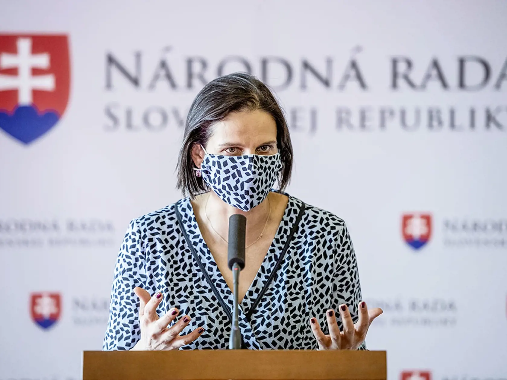 Na snímke Mária Kolíková