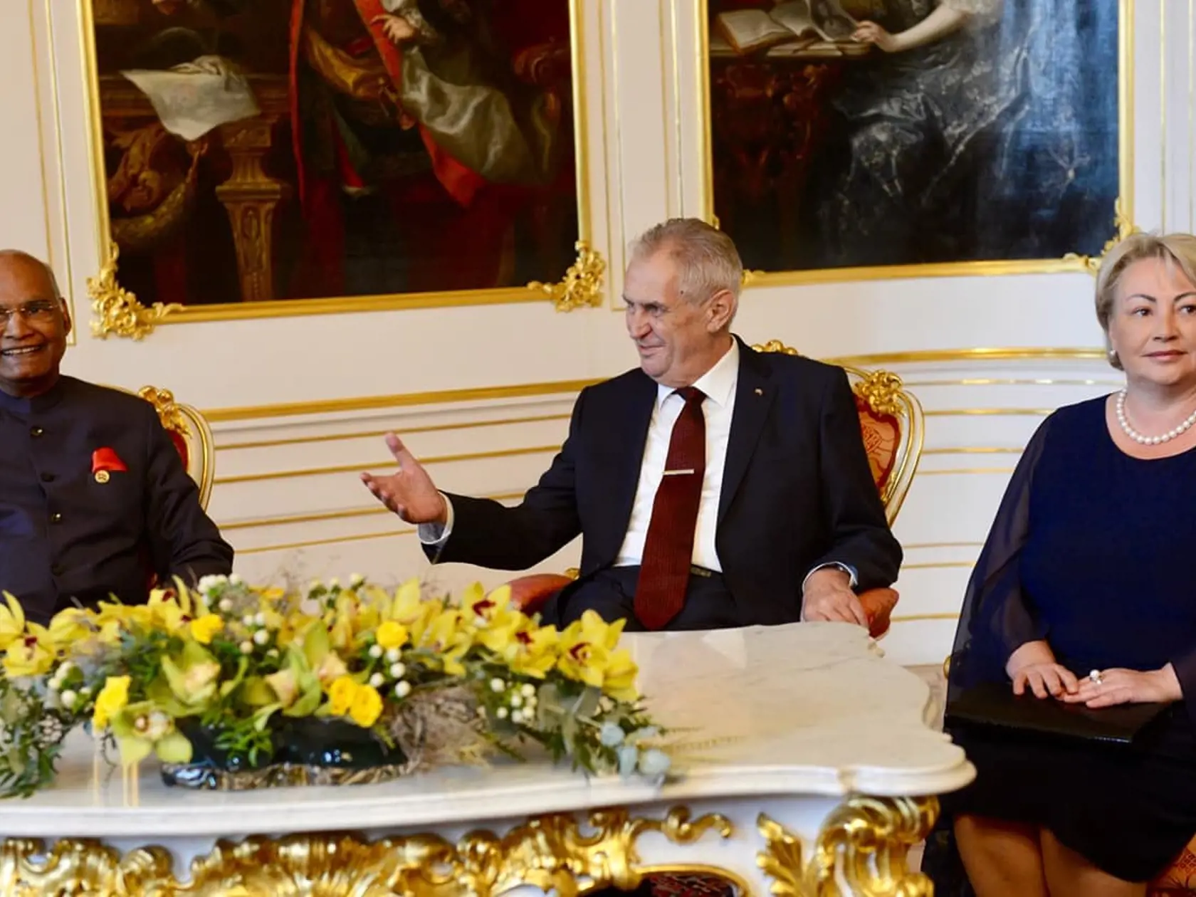Prvá dáma Česka Ivana Zemanová