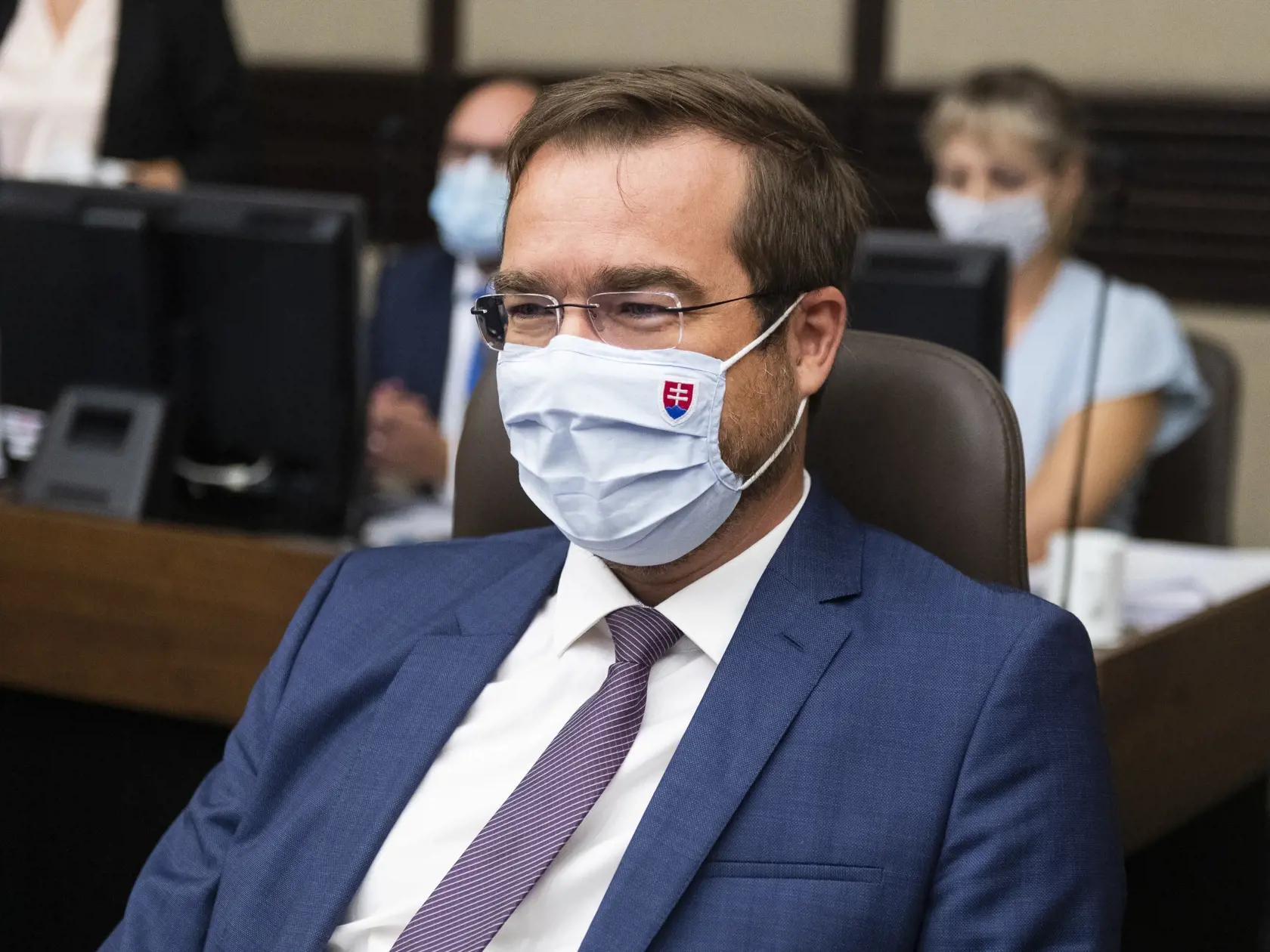 Na snímke minister zdravotníctva SR Marek Krajčí (OĽaNO) počas 37. rokovania vlády SR v Bratislave 16. septembra 2020. FOTO TASR - Jaroslav Novák

