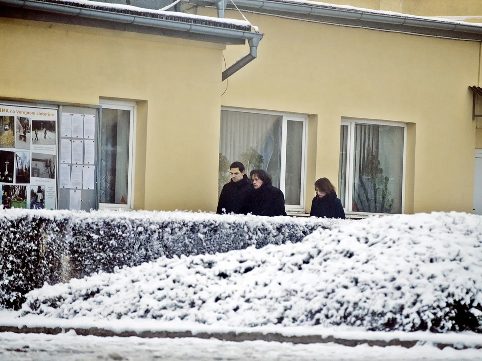 Košice, 4.12.2019 o 6.50 hod.: Rothovi bol oporou Monikin brat Maroš s manželkou.