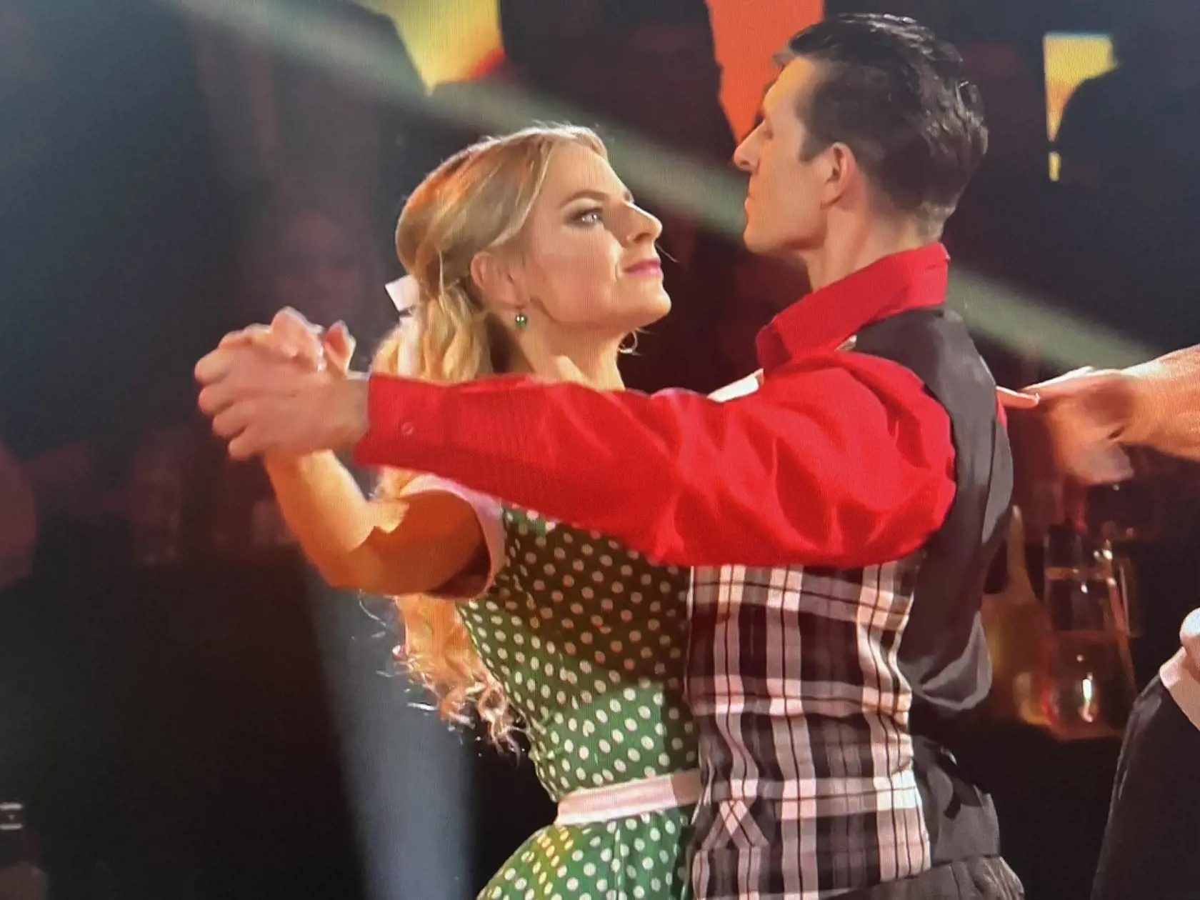 Muzikálové vystúpenie Juraja Loja a Natálie Horváthovej v nedeľnom Let´s Dance.