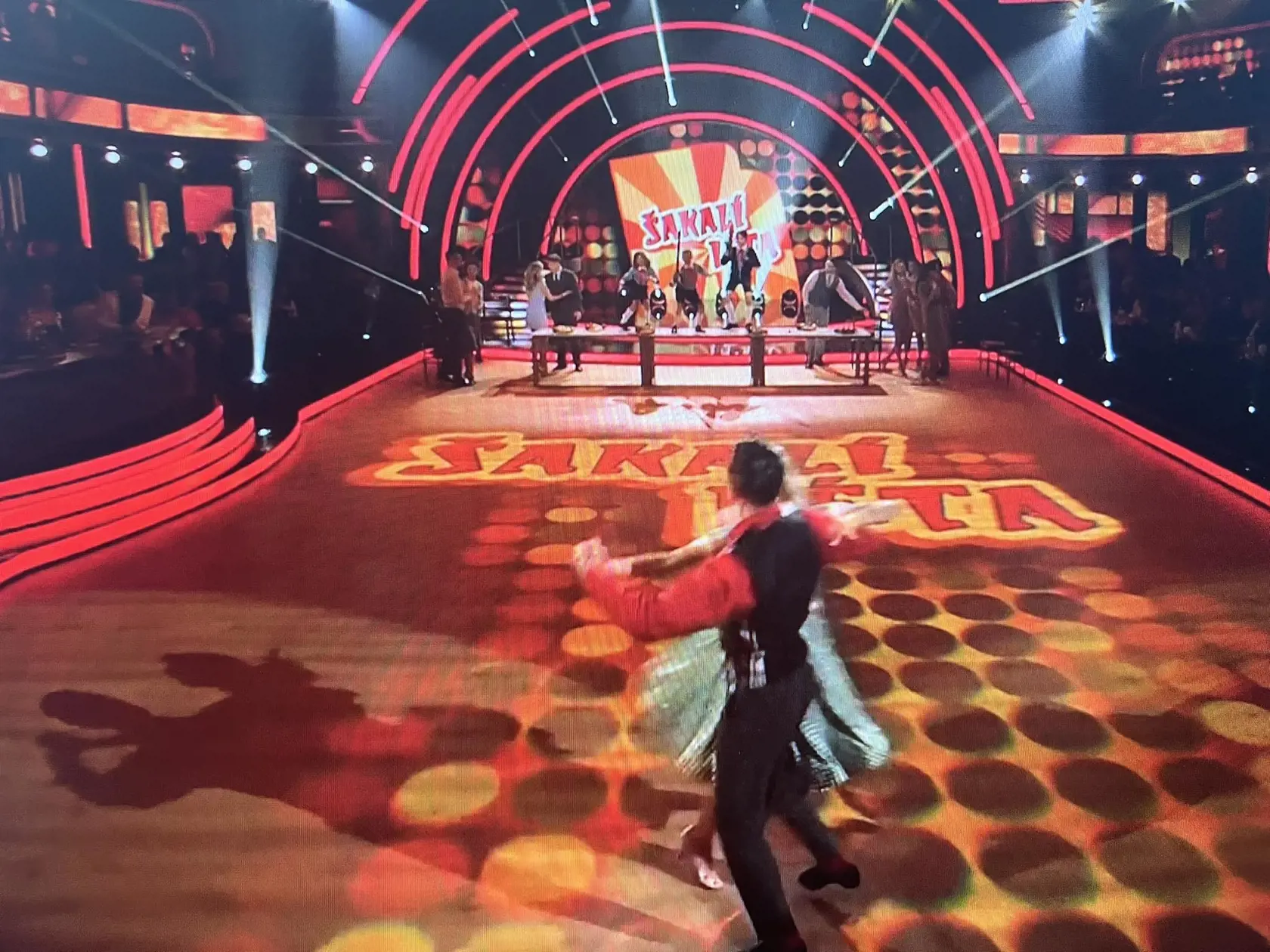 Muzikálové vystúpenie Juraja Loja a Natálie Horváthovej v nedeľnom Let´s Dance.