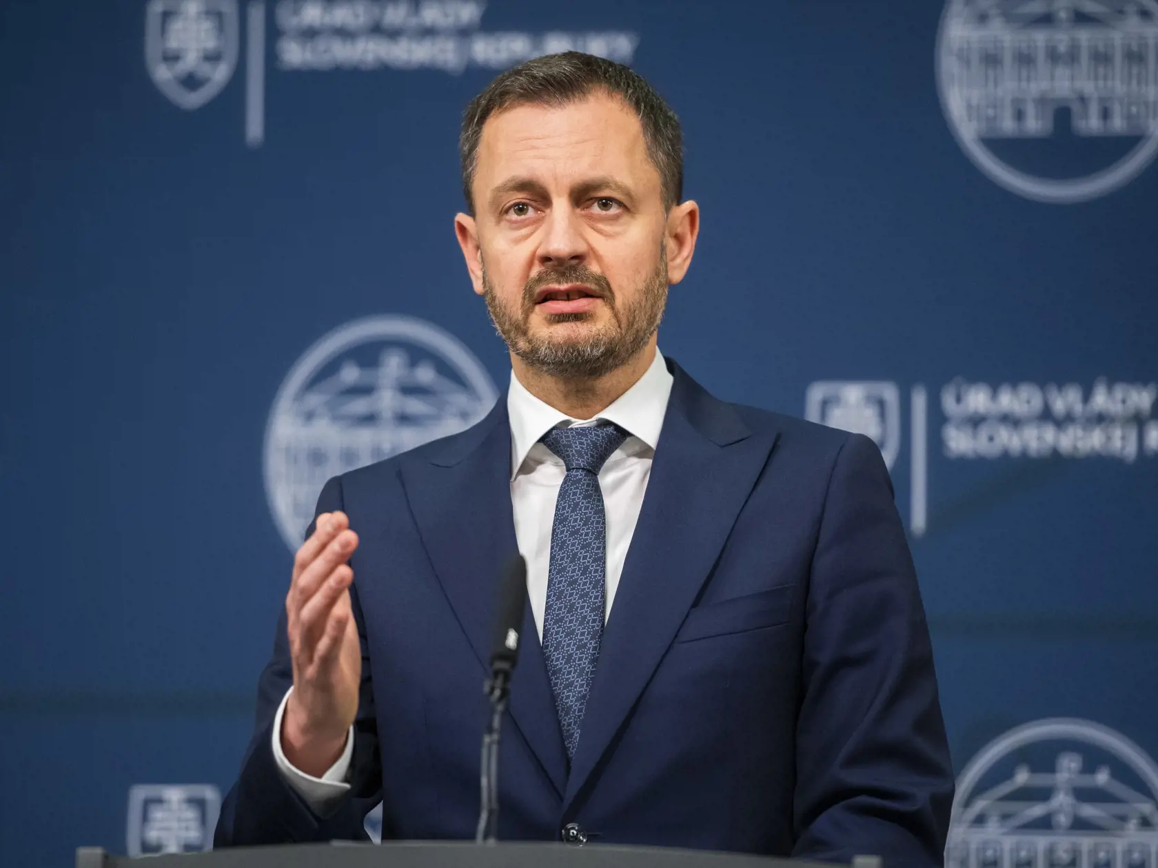 Eduard Heger - predseda vlády Slovenskej republiky