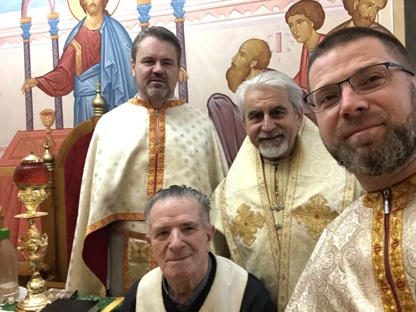 Spoločné foto s jubilantom.