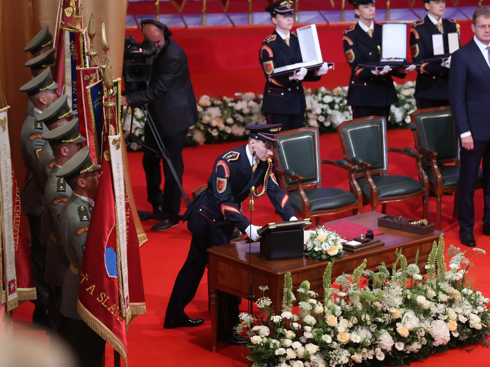 Inaugurácia nového prezidenta Slovenskej republiky Petra Pellegriniho.