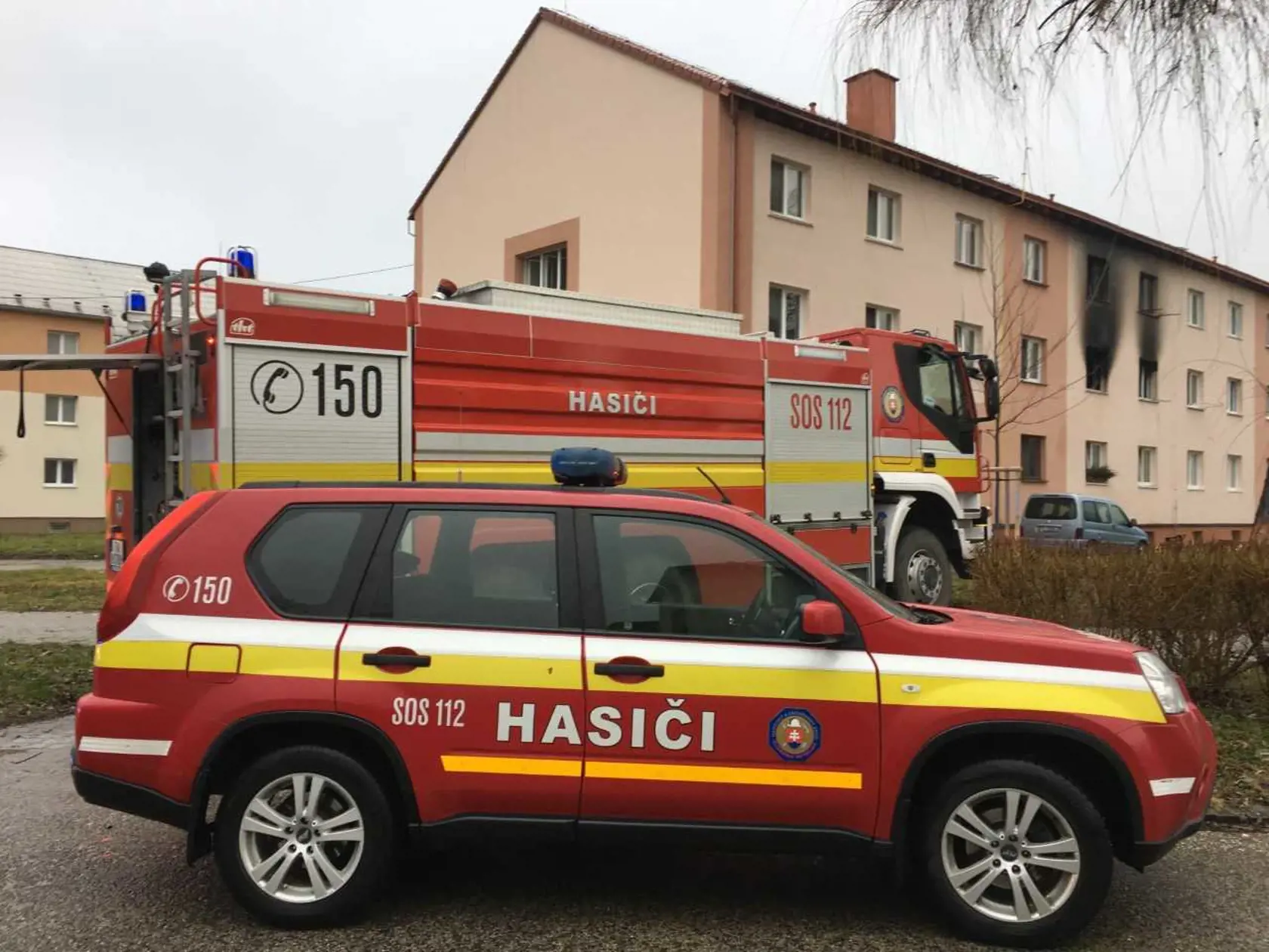 Požiar v Dubnici nad Váhom