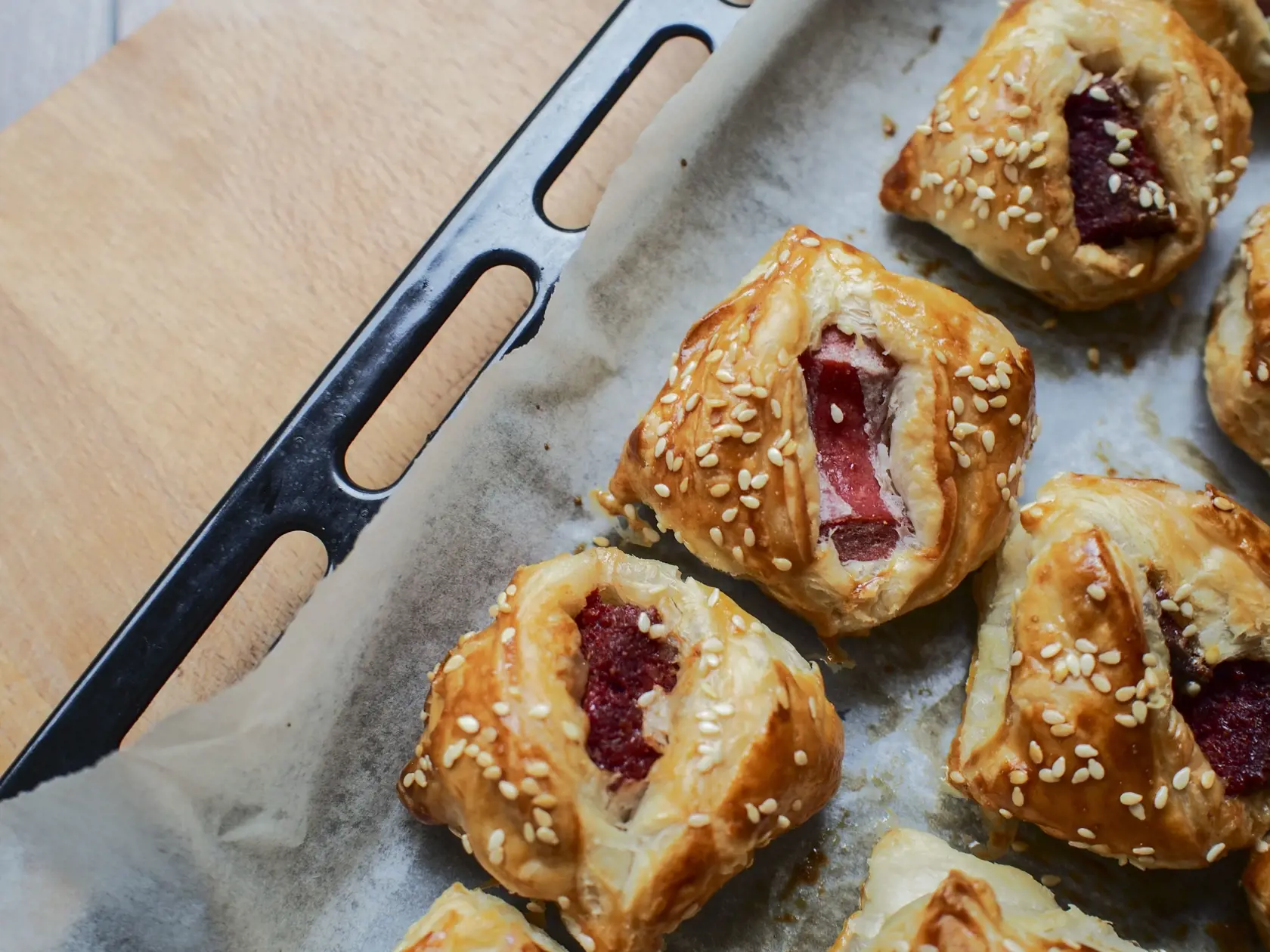 Cooked pastry