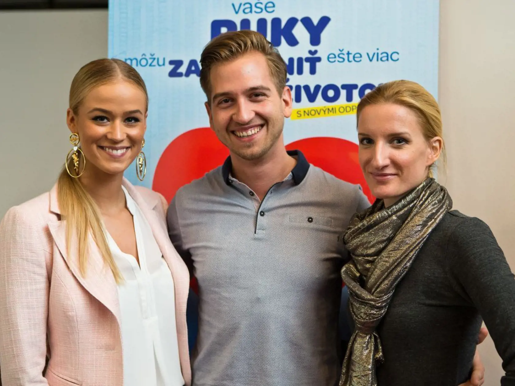 MISS Slovensko 2015 Lujza Straková, Samo Tomeček, Adela Banášová