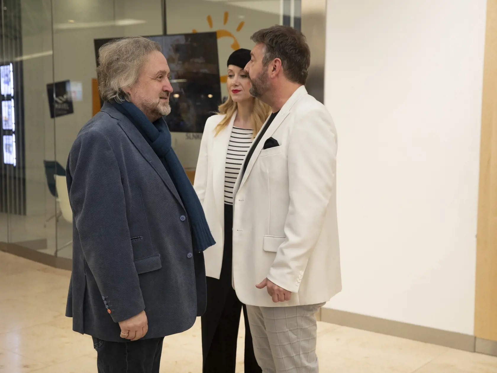  Na snímke je premiéra seriálu televízie JOJ Iveta 2, Kráska z Trebišova je späť.
Režisér seriálu Jan Hřebejk .